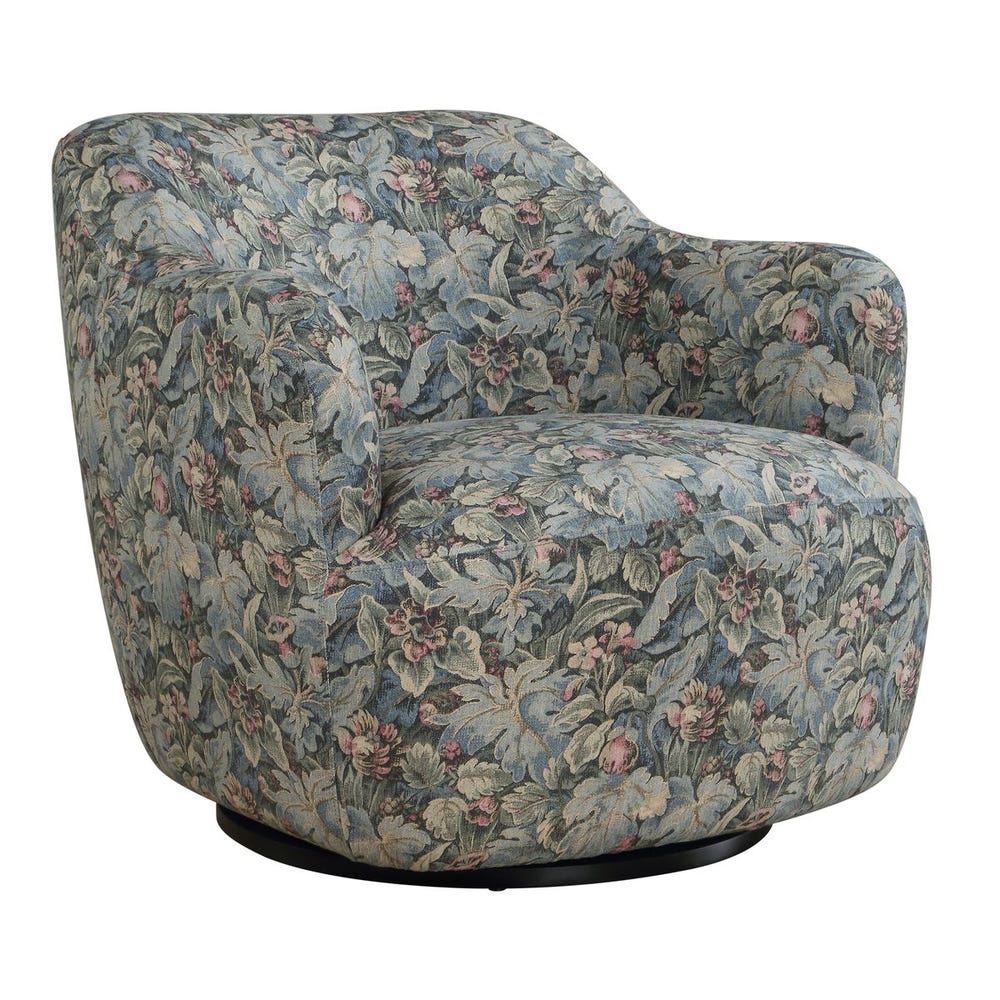 Uttermost Ansel Tapestry Swivel Chair