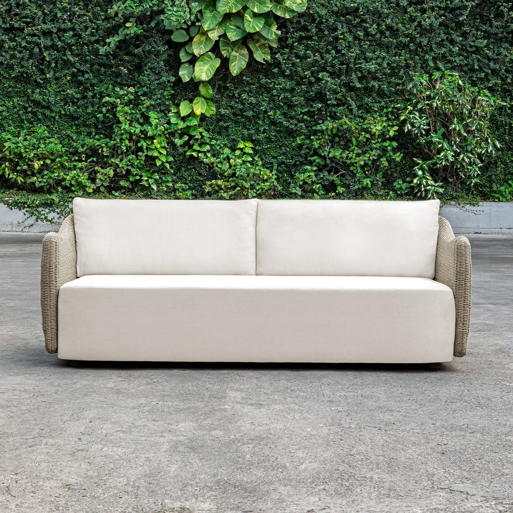 Uttermost Sunset Wicker Outdoor Sofa