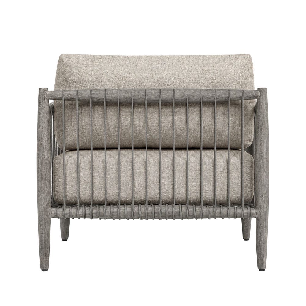 Uttermost Borneo Outdoor Dove Lounge Chair