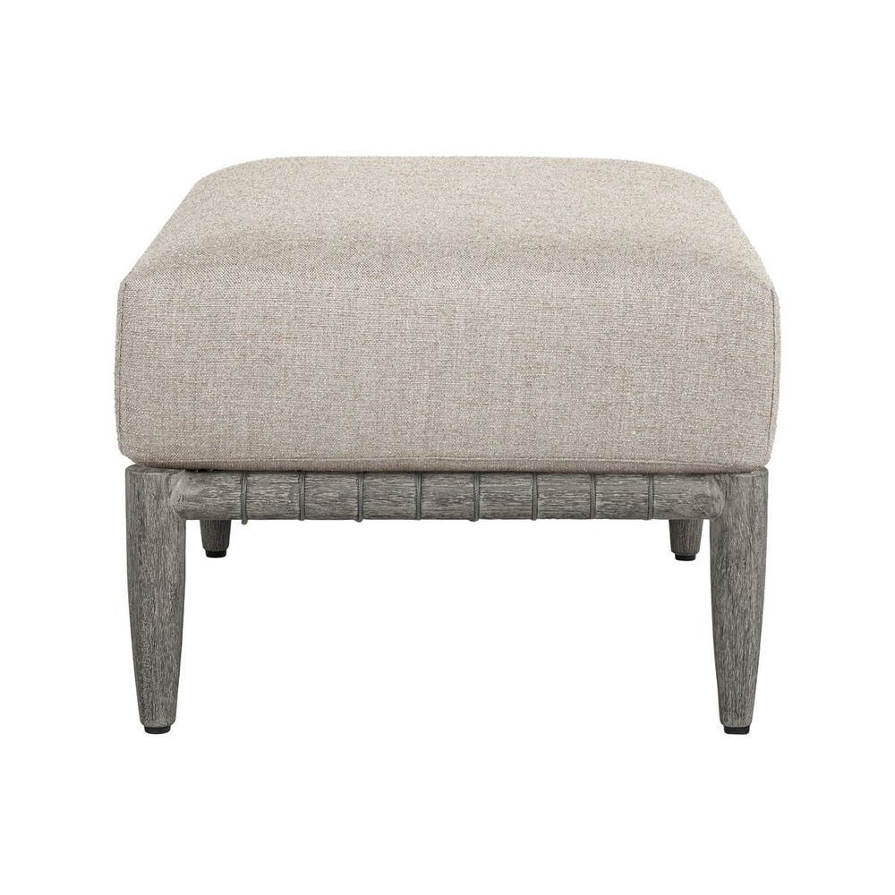 Uttermost Borneo Outdoor Dove Ottoman