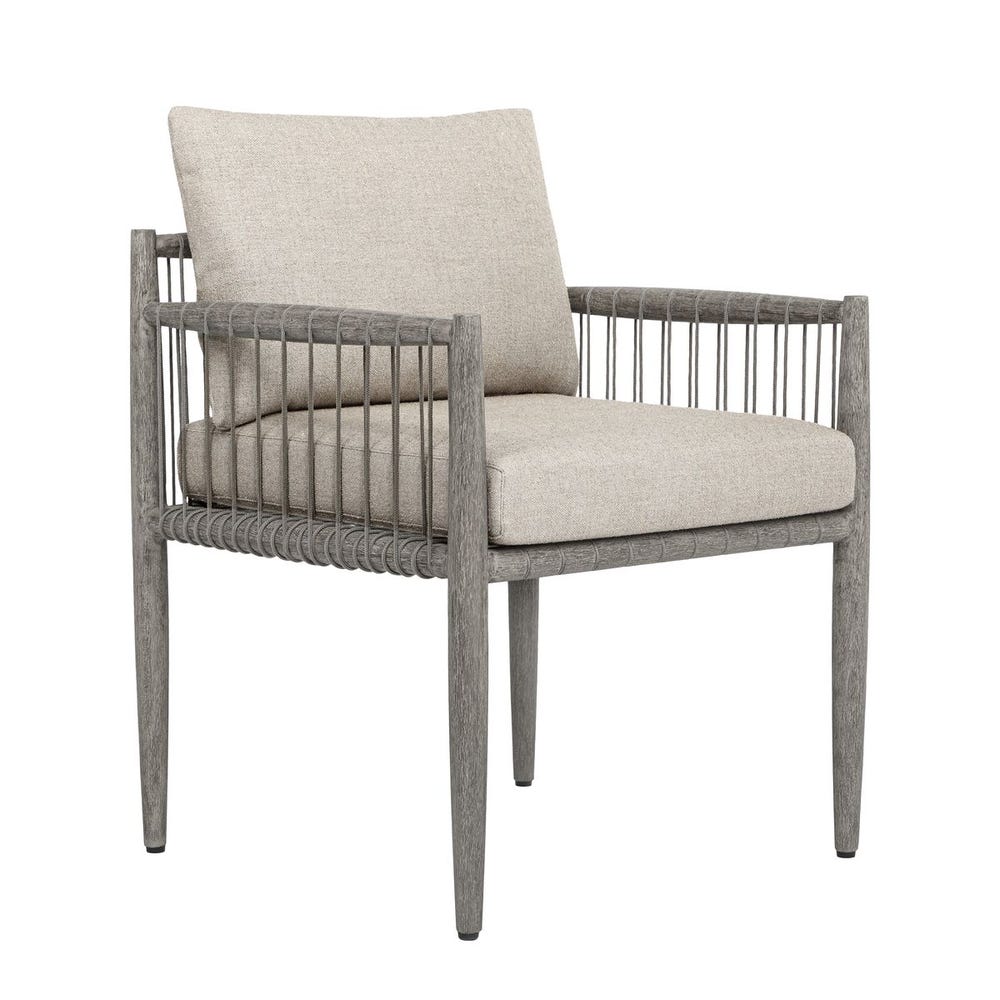 Uttermost Borneo Outdoor Dove Dining Chair
