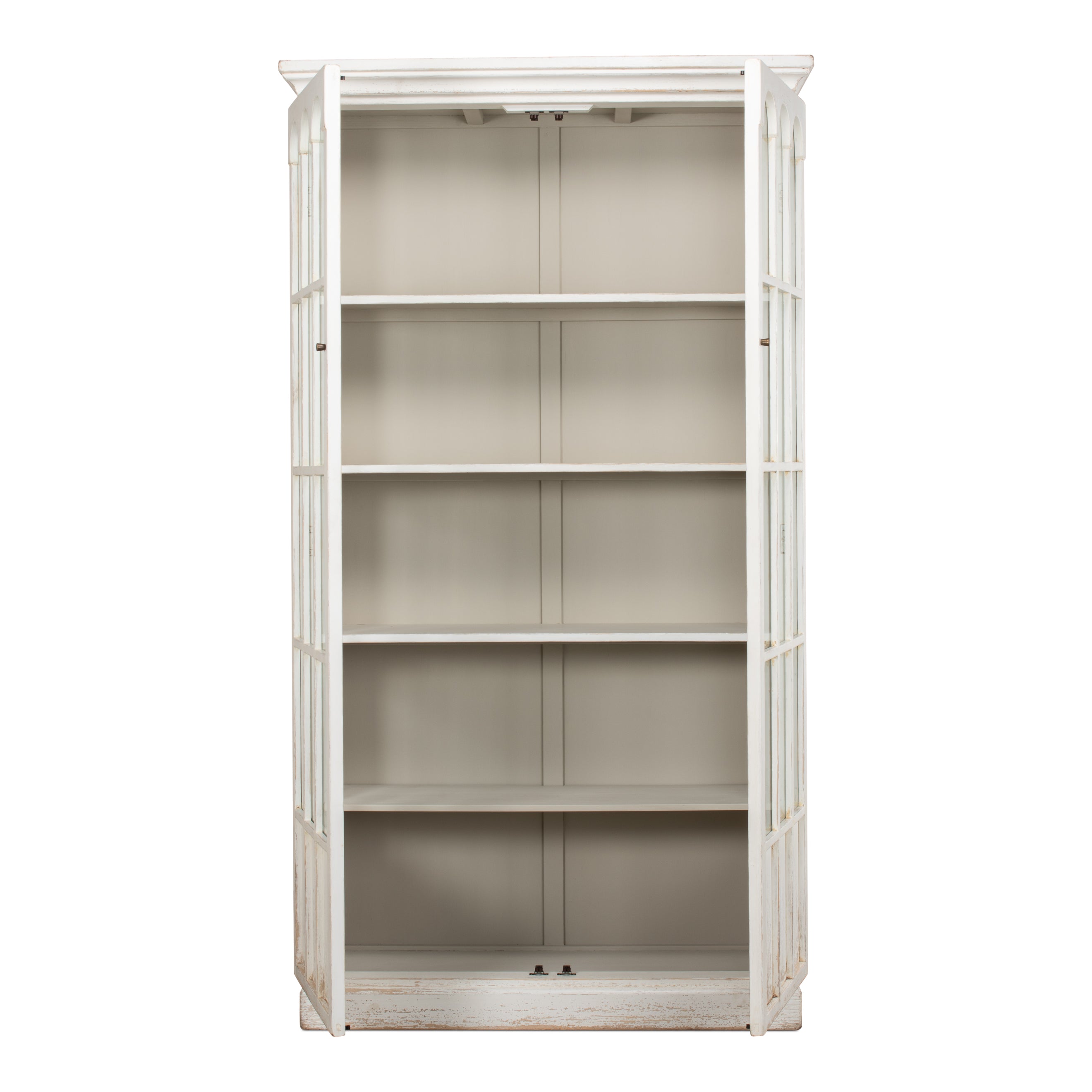 Edgar Allan Glass Bookcase