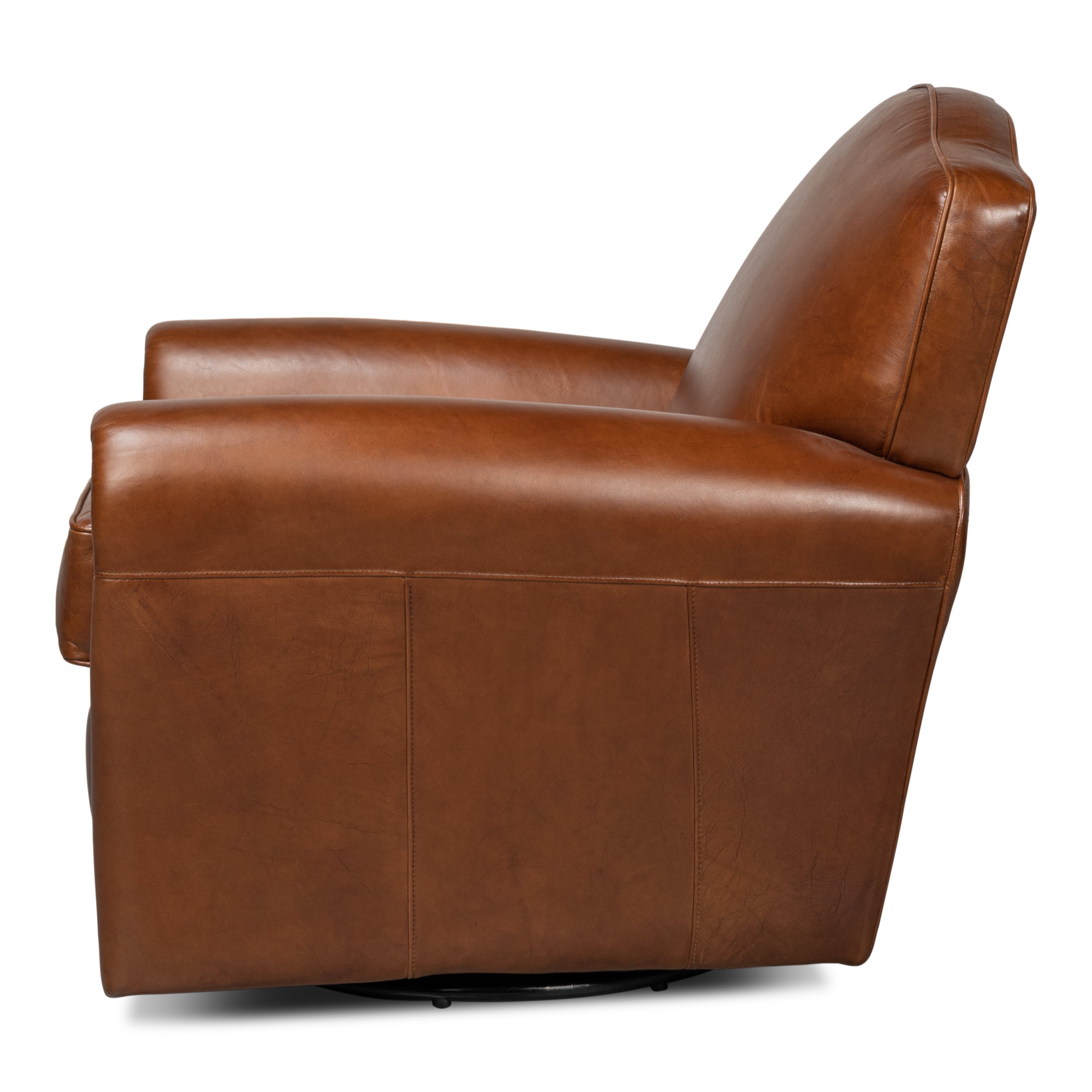 Elite French Club Swivel Chair