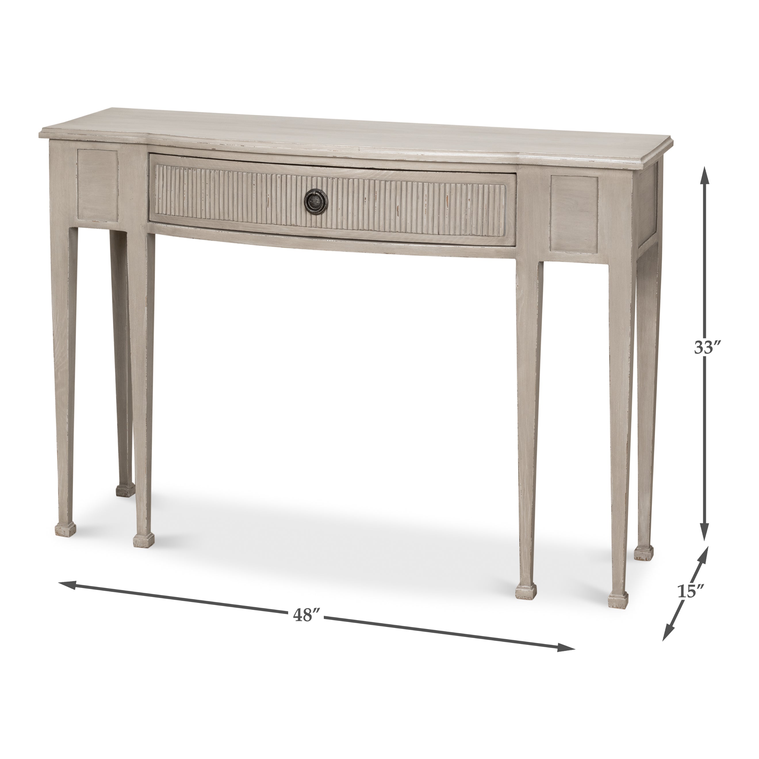 Madora Bungalow Console Table - Gray
