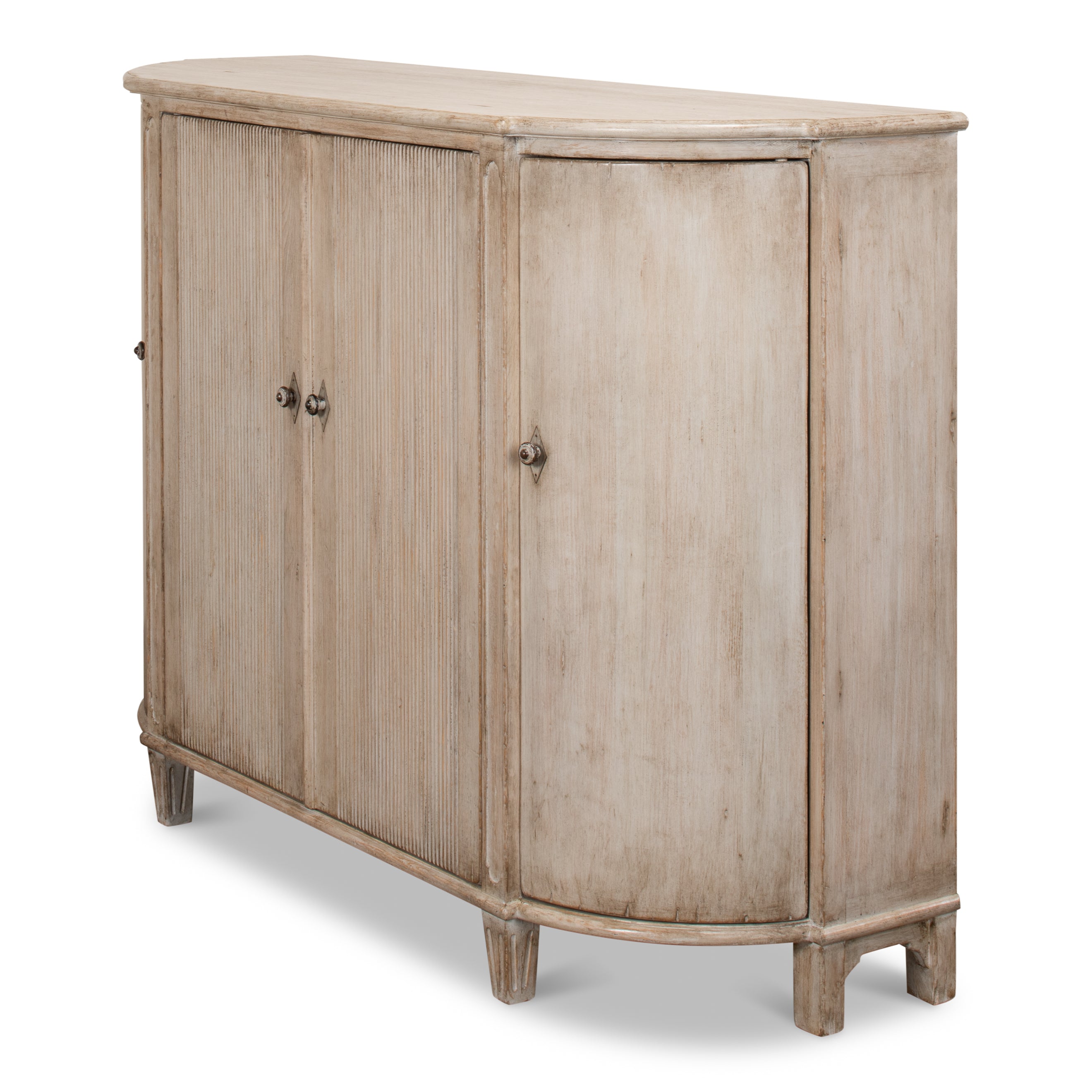 Brooks Demilune Console