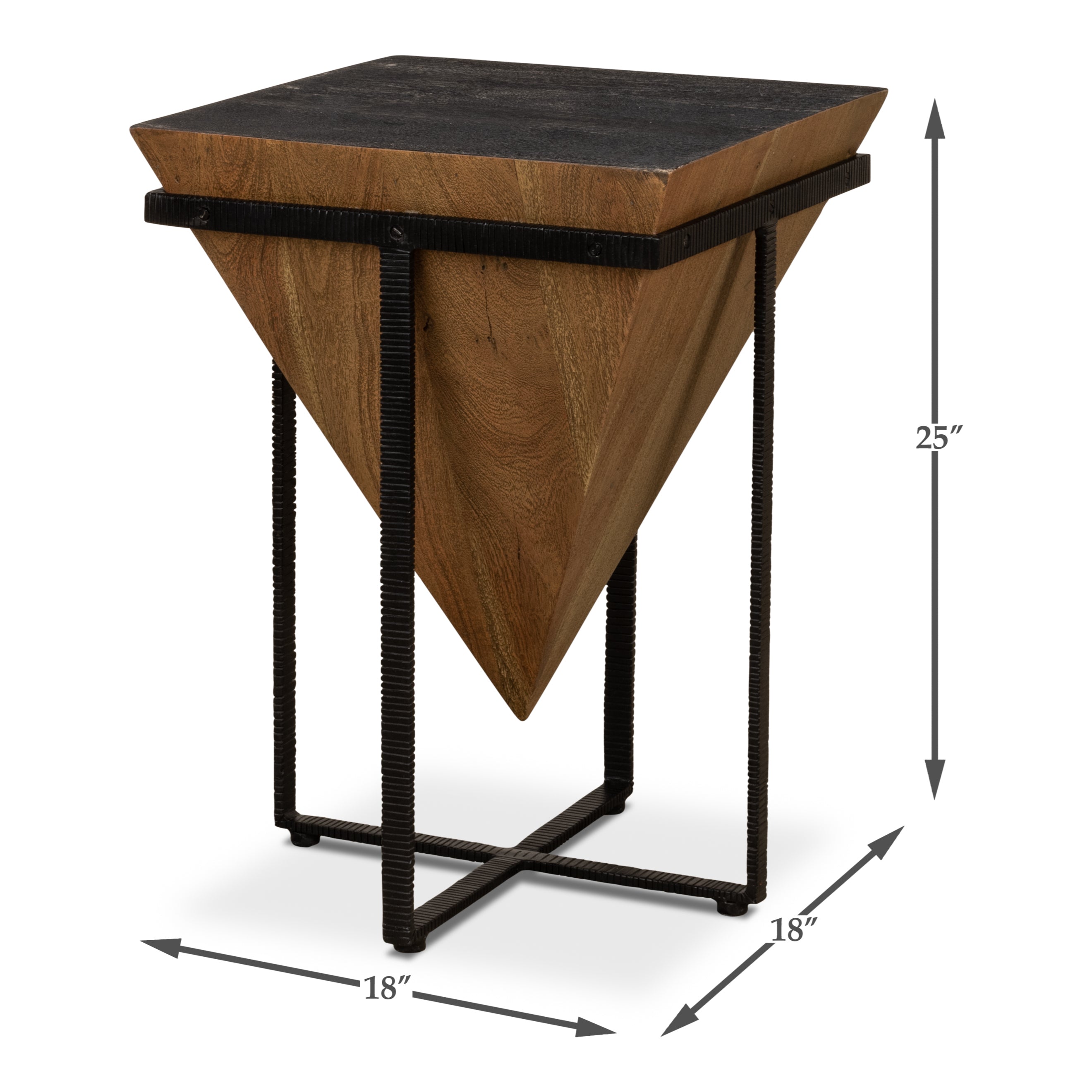 Hardy Inverted Obelisk Table