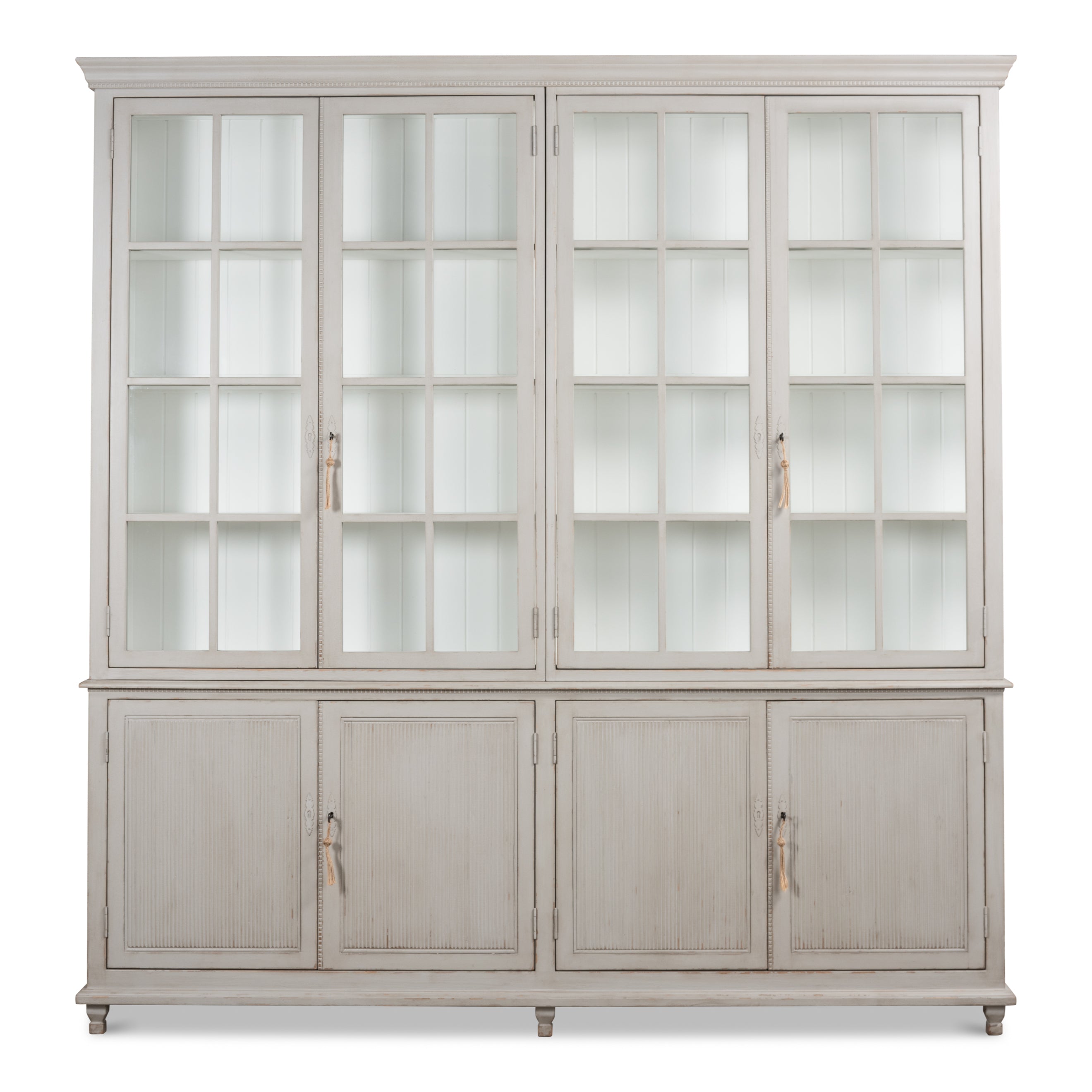 Harper Glass Front Bookcase