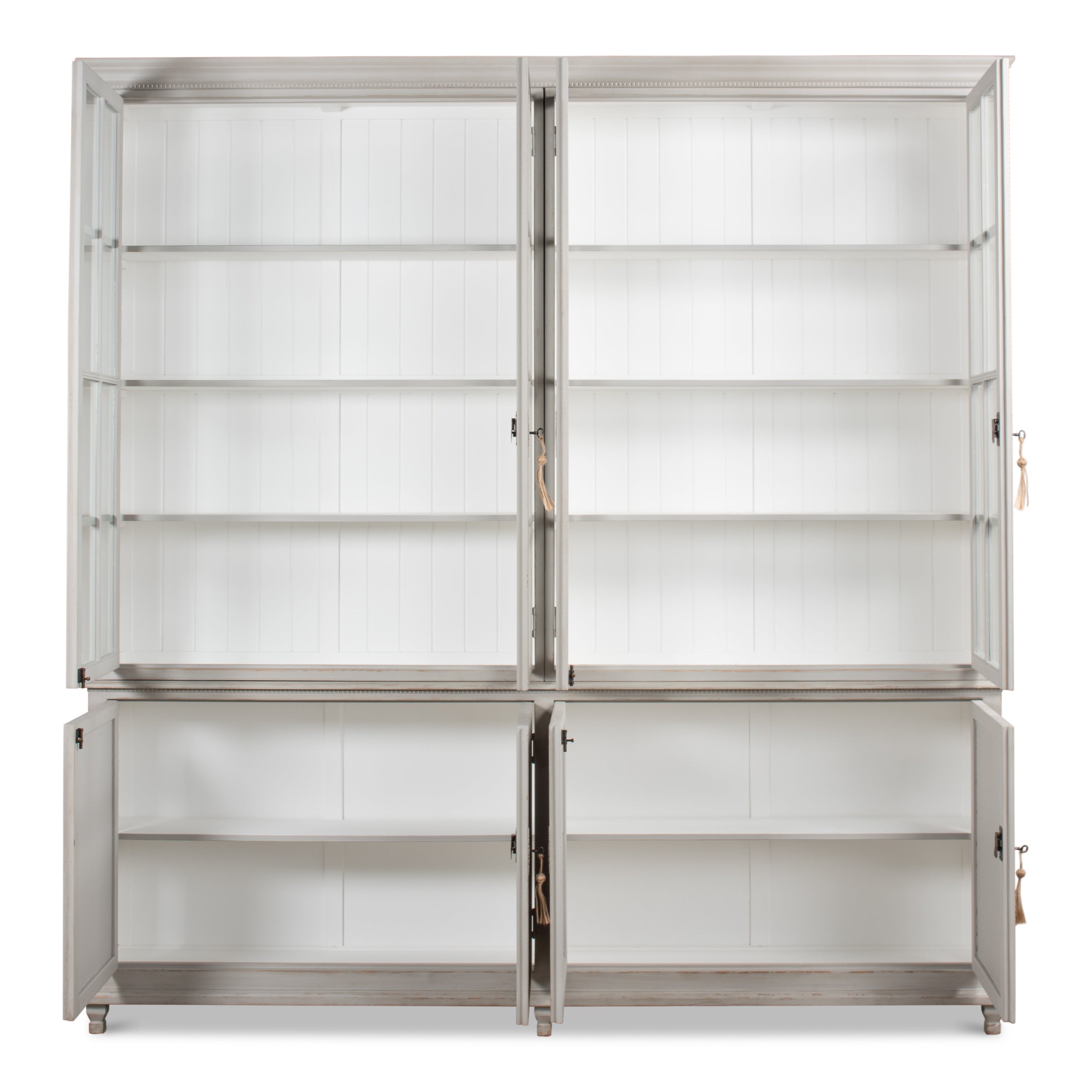 Harper Glass Front Bookcase