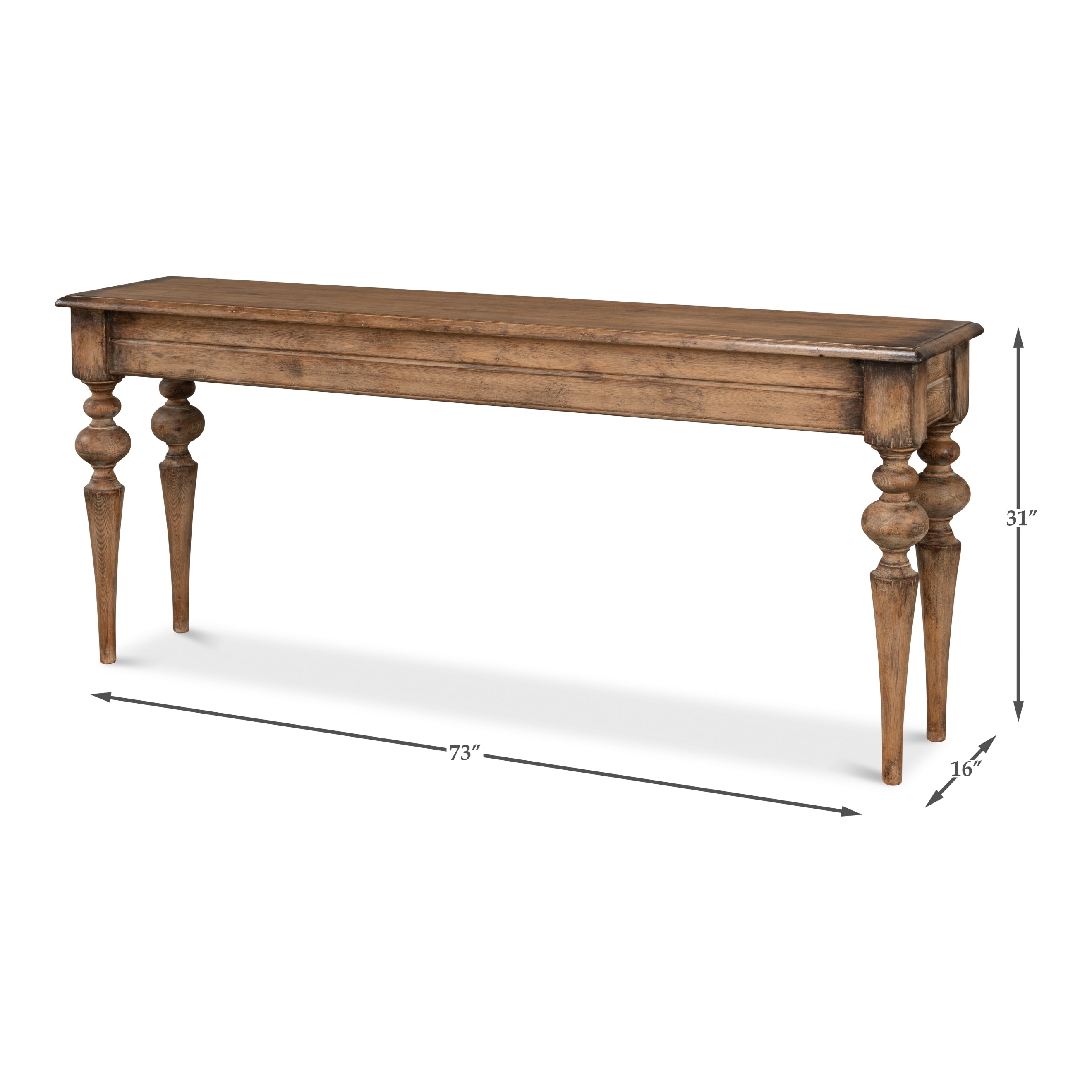 Hudson Console - Brown