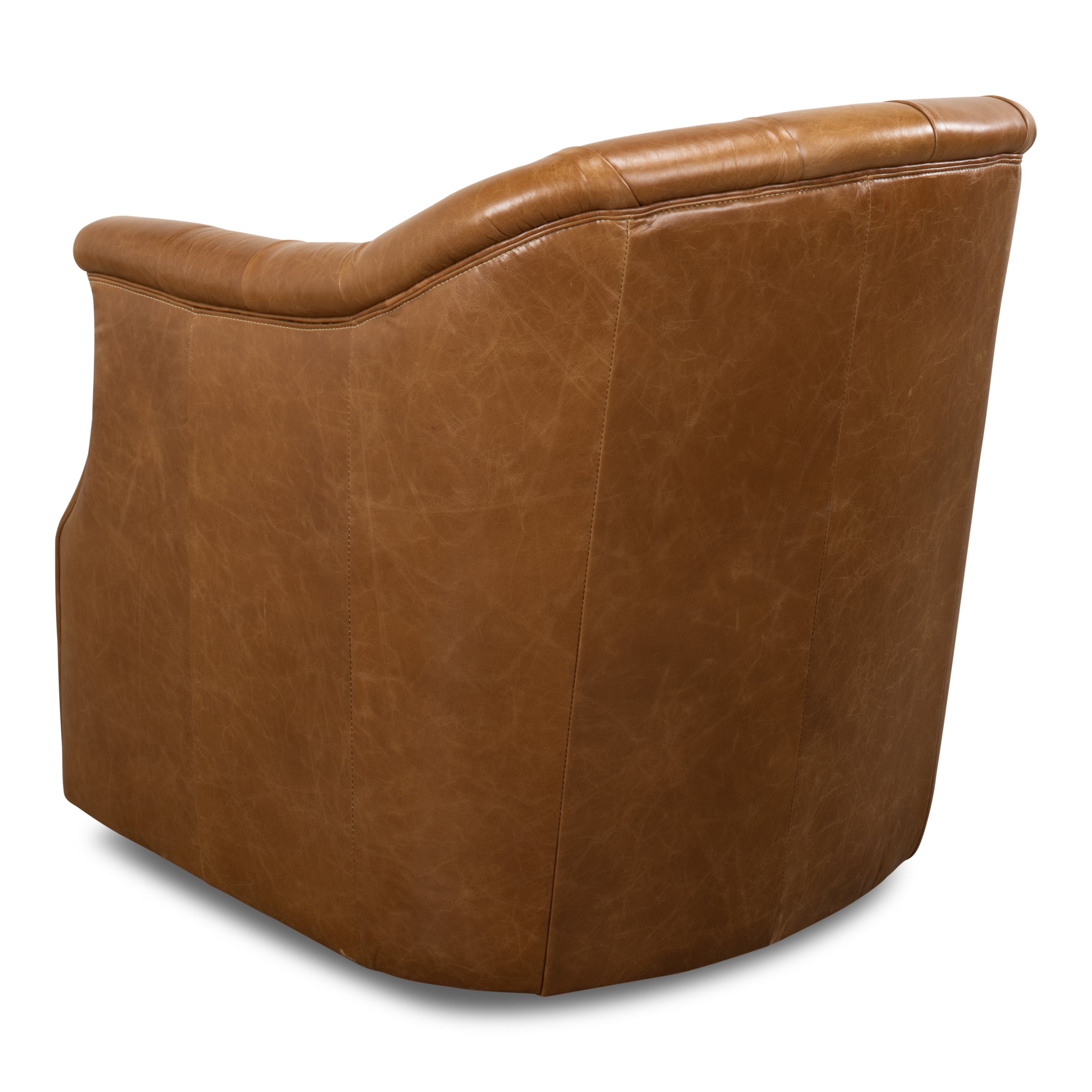 Coolidge Leather Swivel Chair