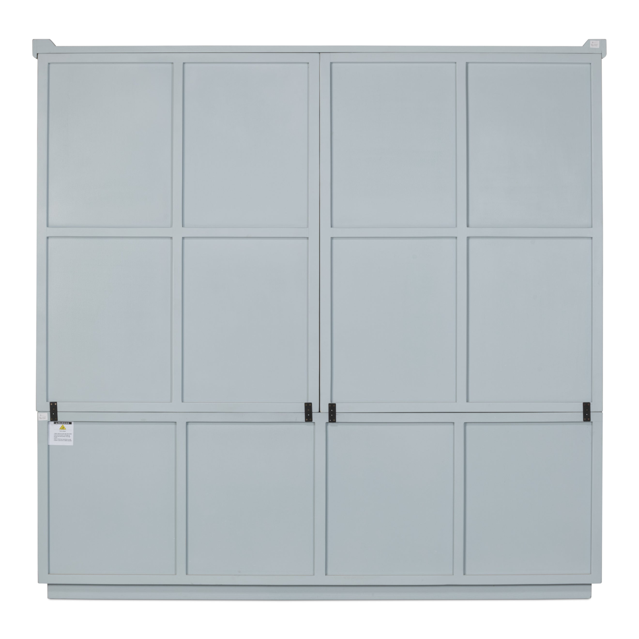 Maldives 4-Door Bookcase - Blue