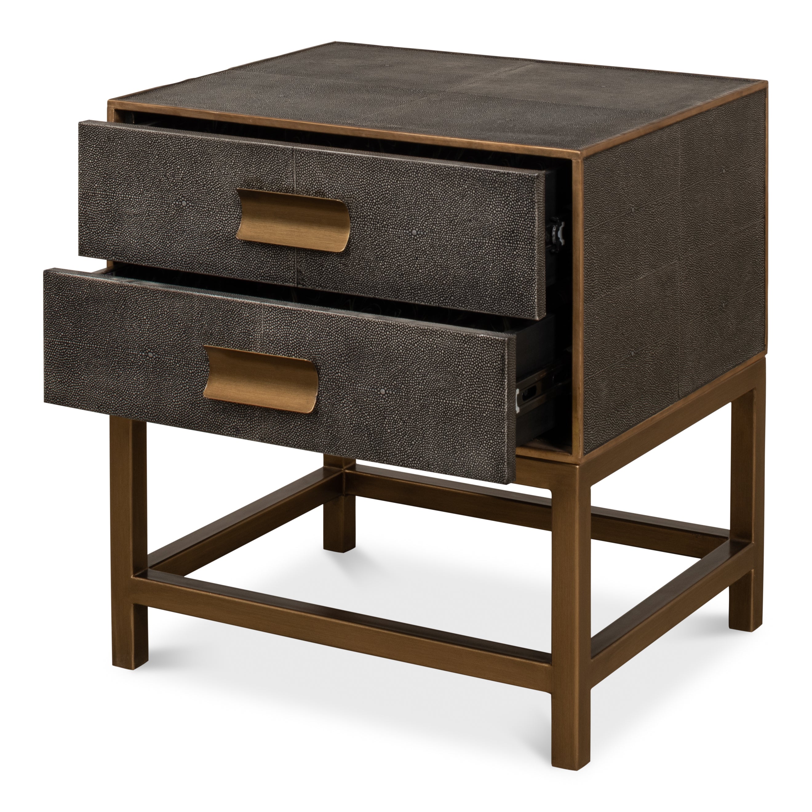 Gideon Shagreen Side Table