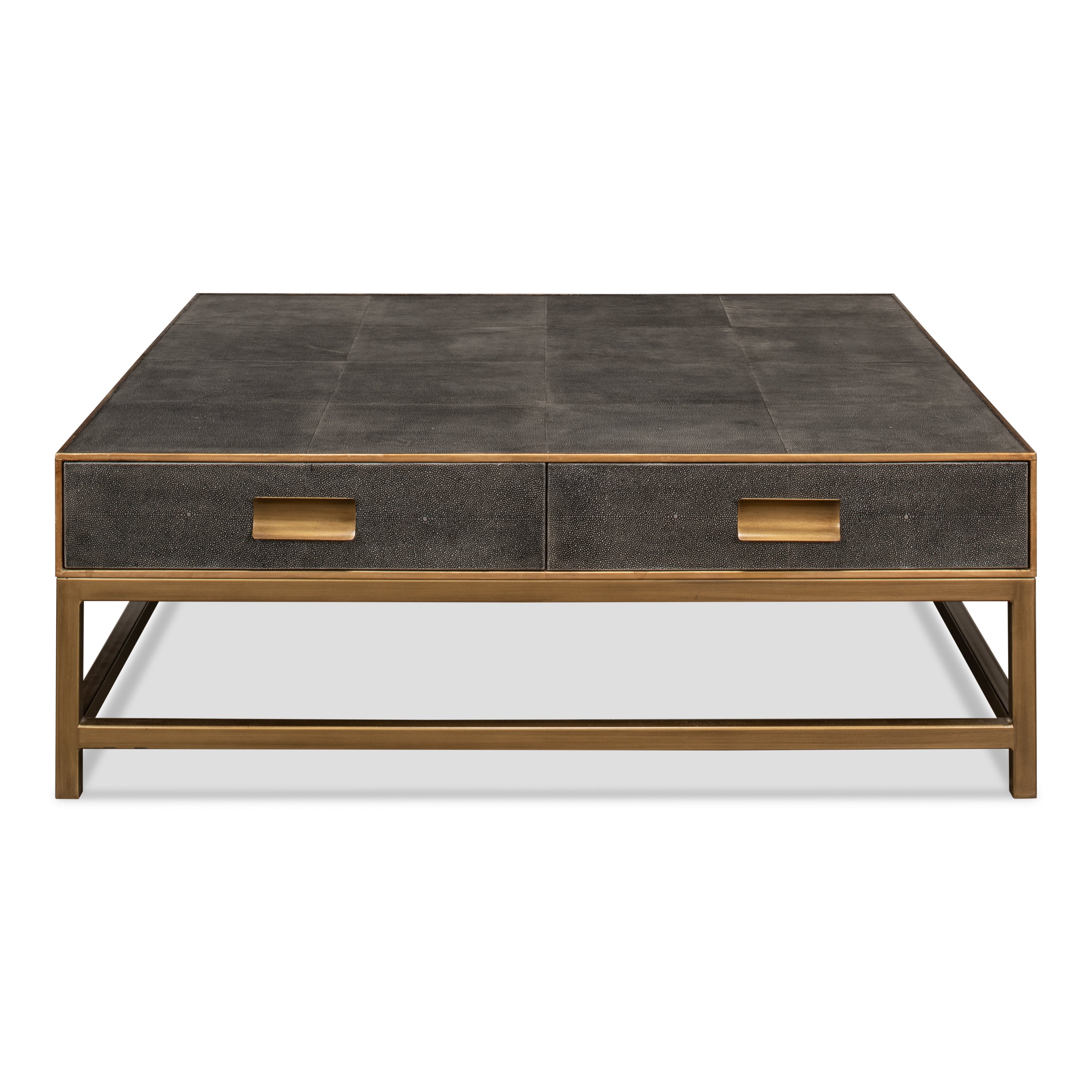 Gideon Shagreen Square Coffee Table