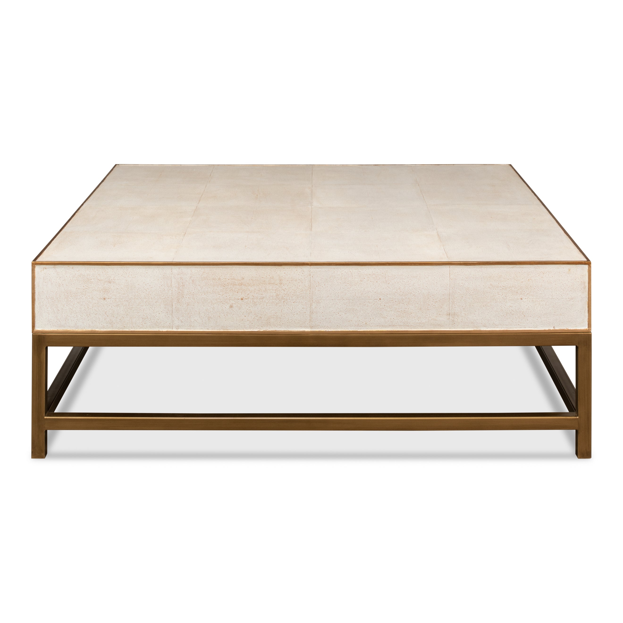 Gideon Shagreen Square Coffee Table