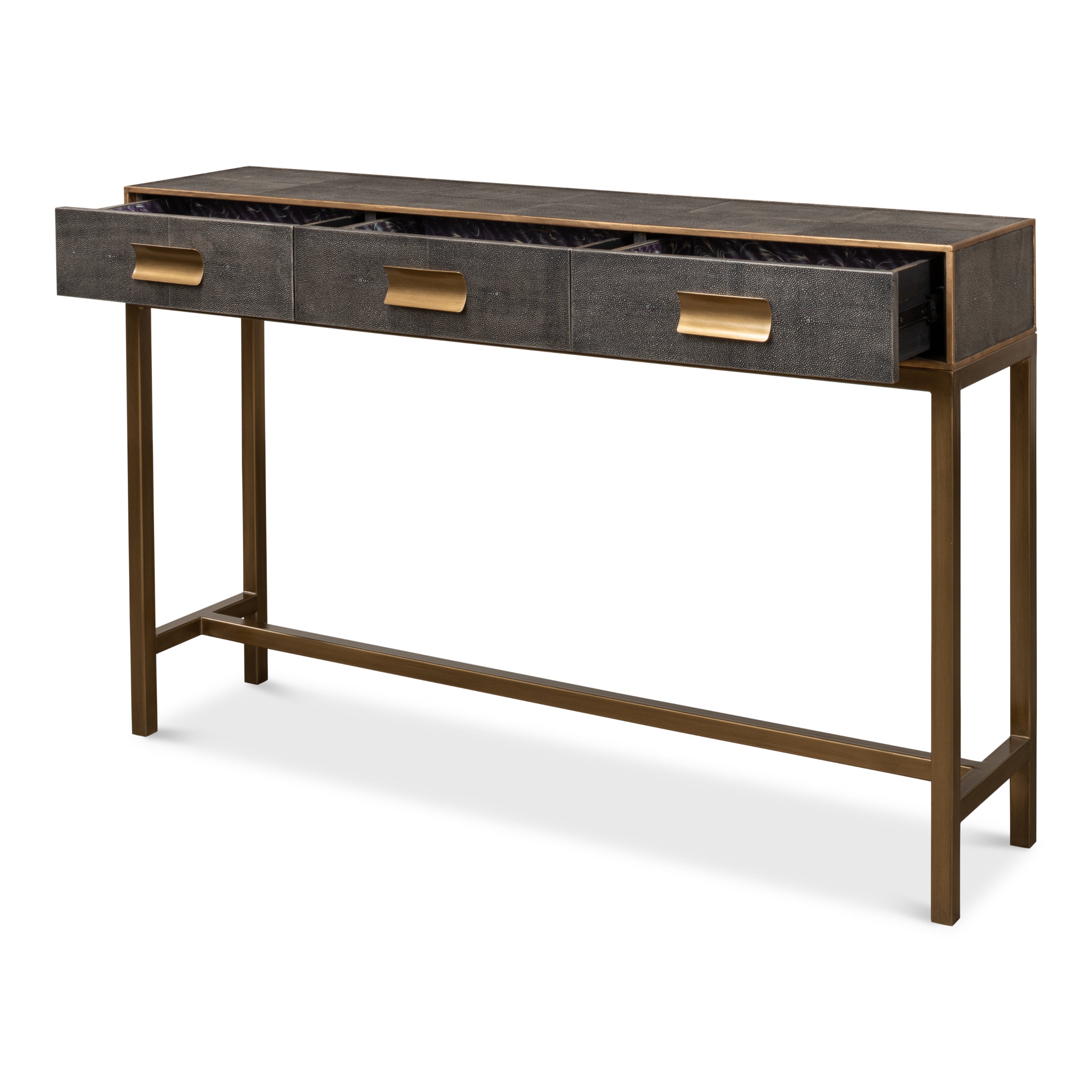Gideon Shagreen Console Table