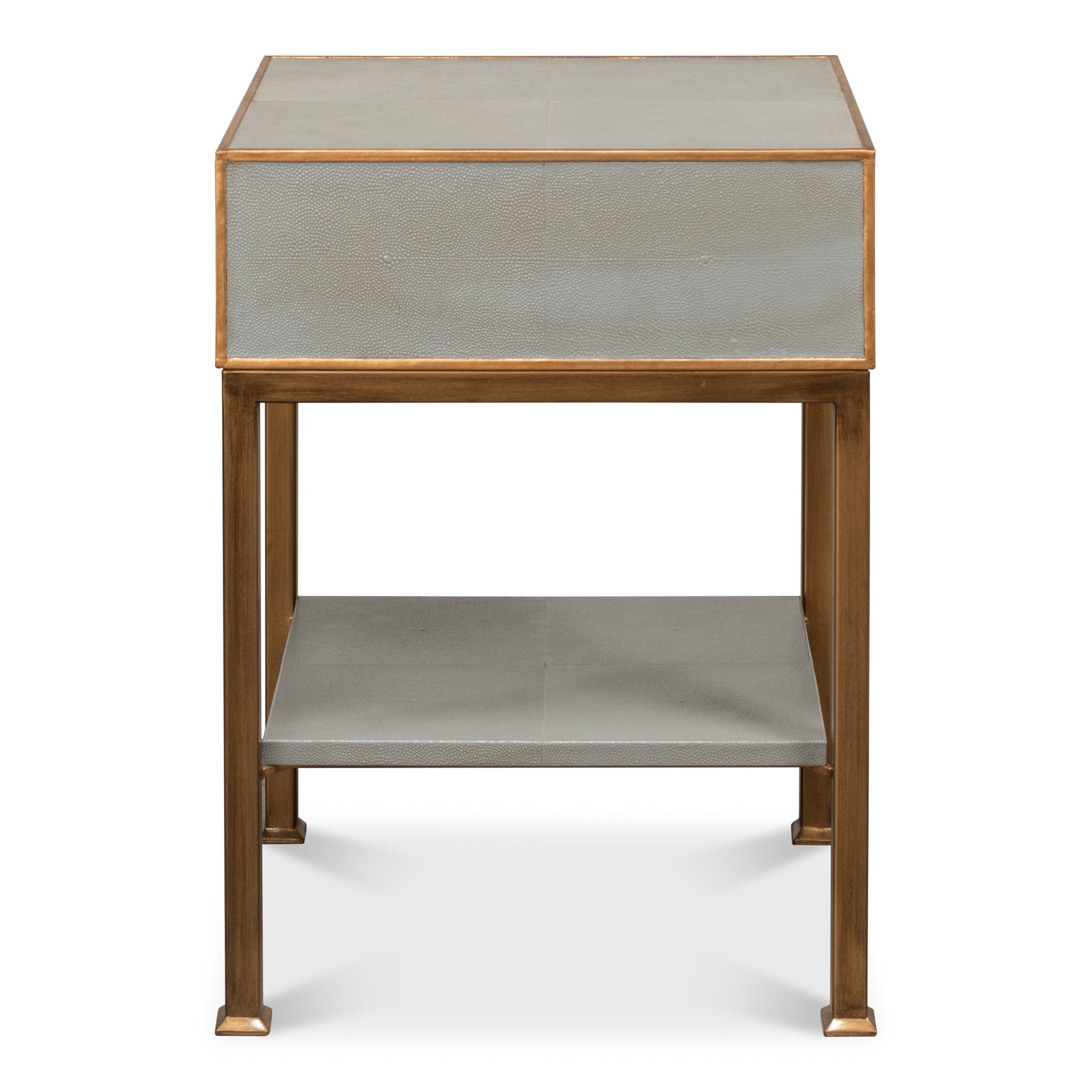 Gillian 1-Drawer Nightstand - Storm Grey