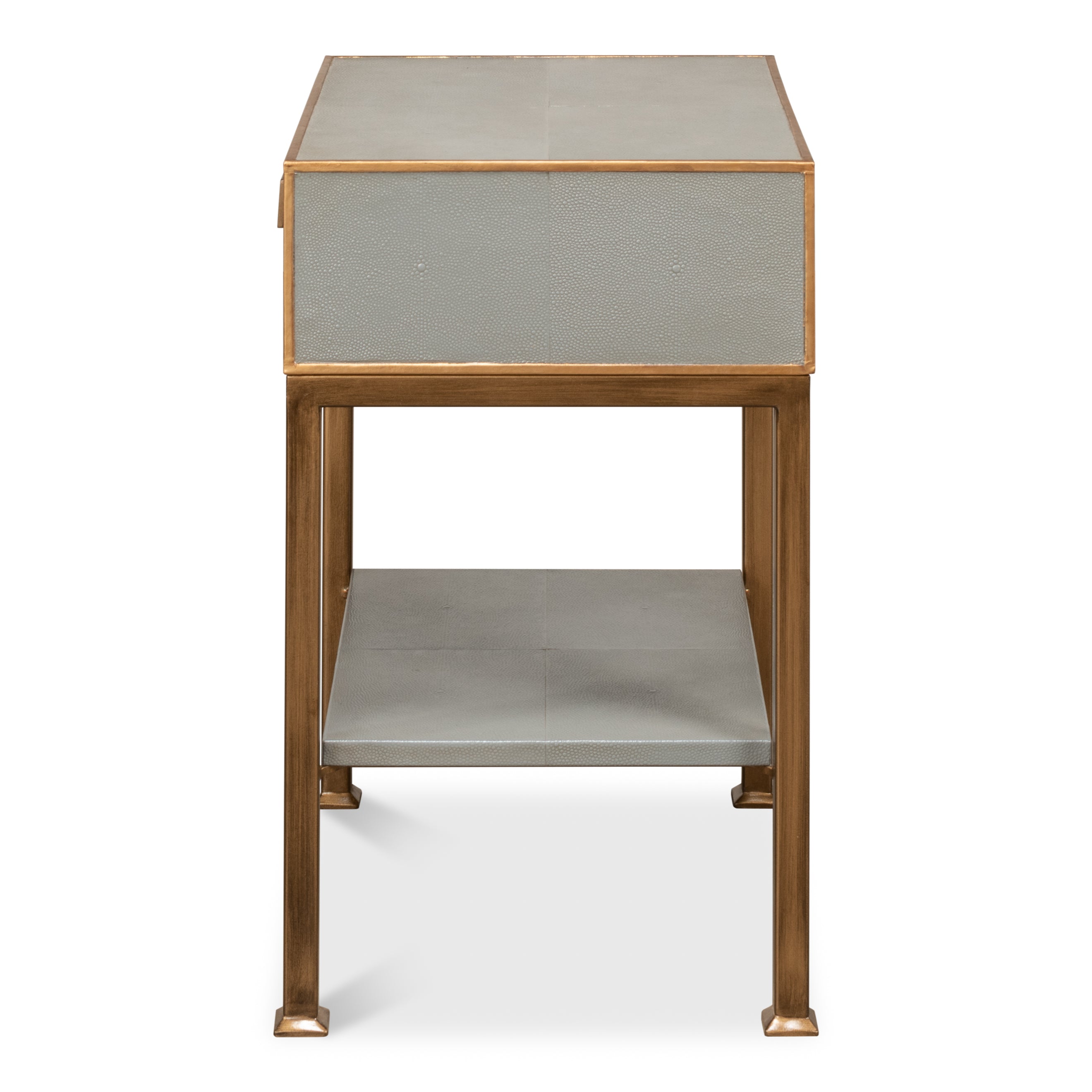 Gillian 1-Drawer Nightstand - Storm Grey