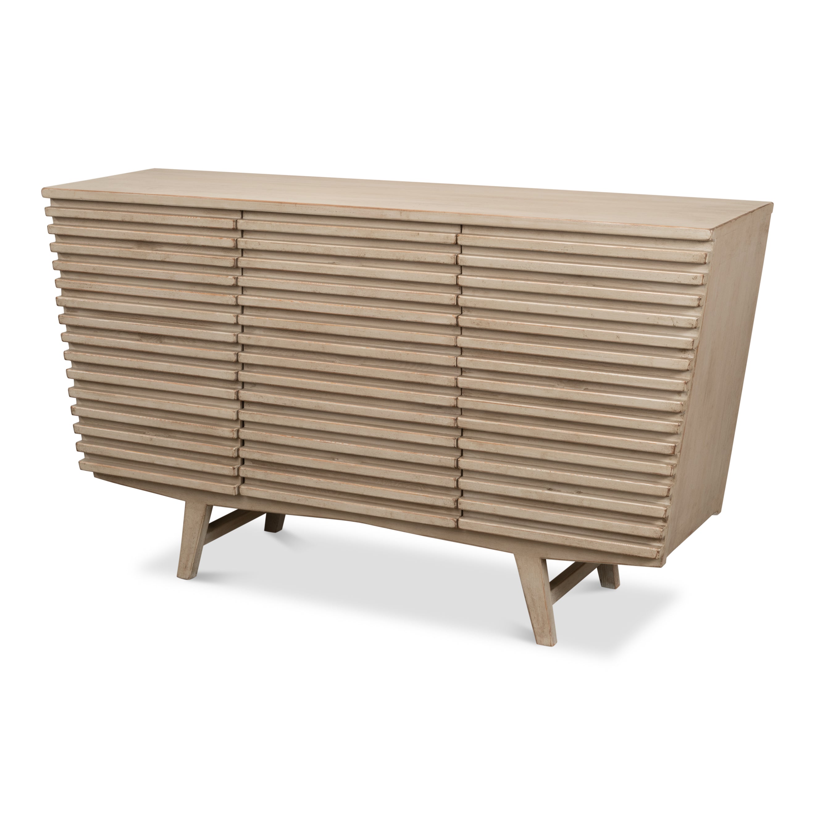 Ribbed 9 Drawer Commode