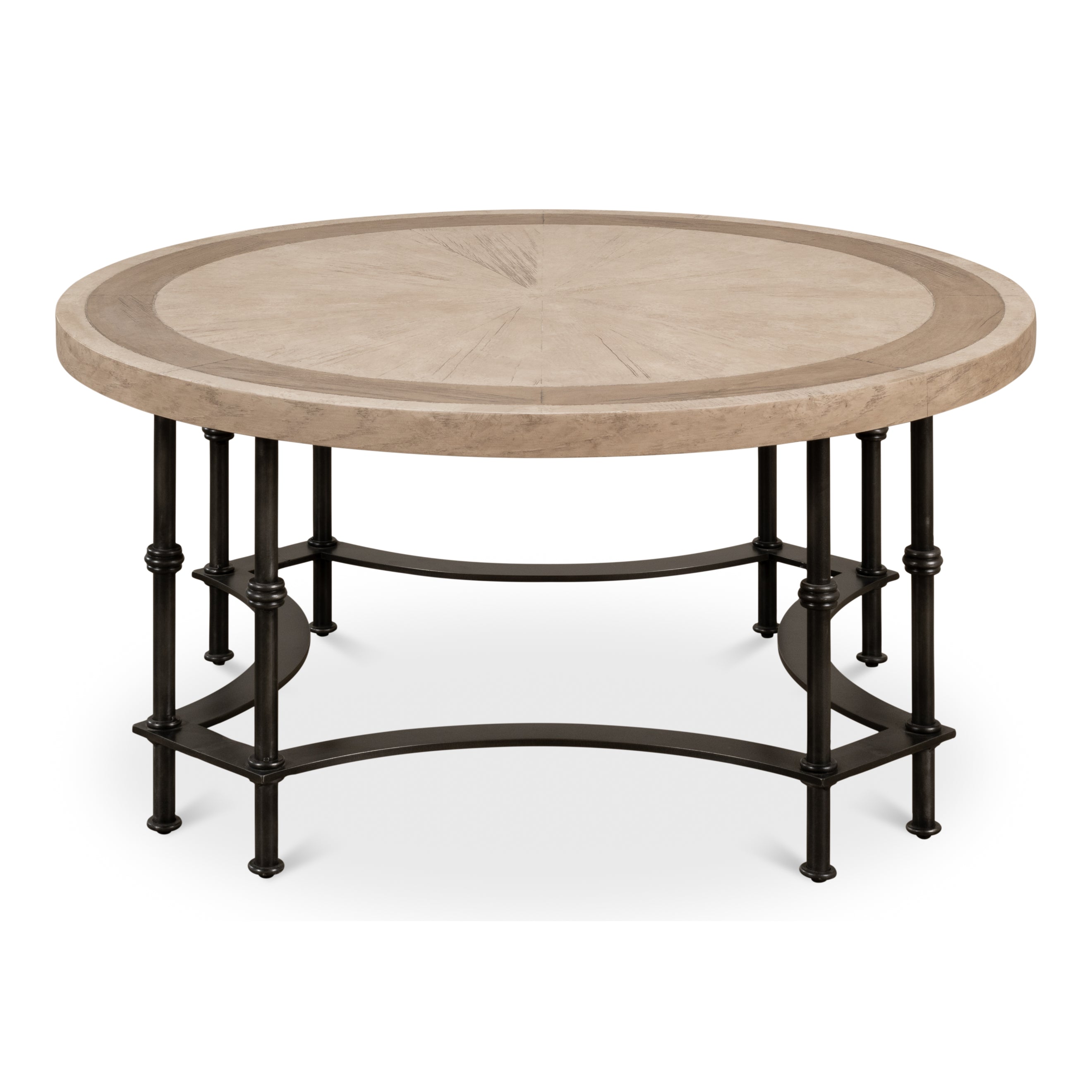 Chisholm Equestrian Cocktail Table - Grey
