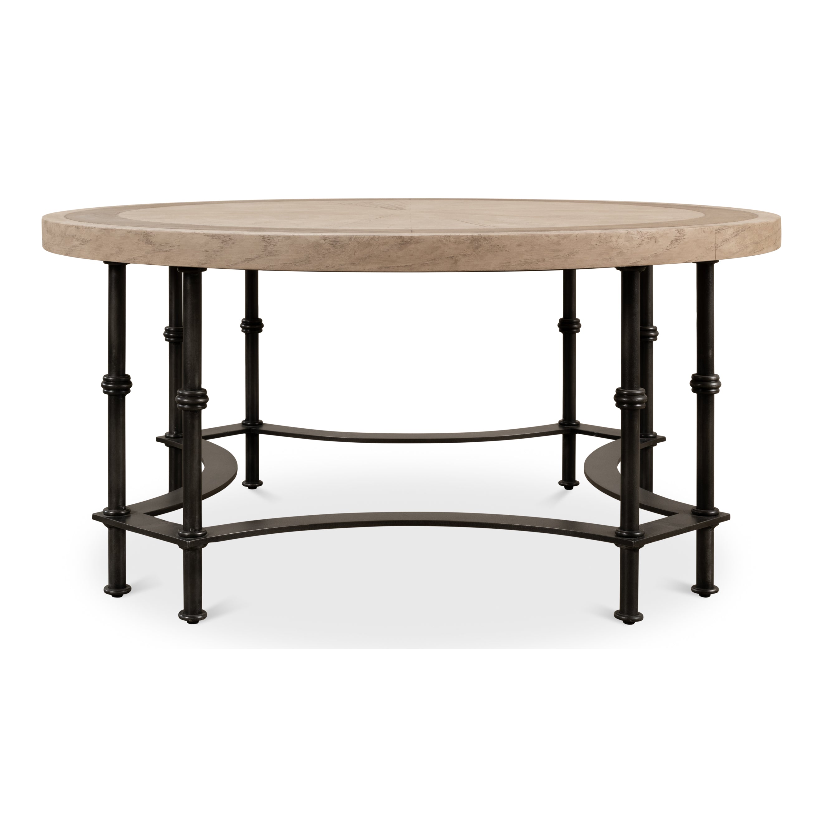 Chisholm Equestrian Cocktail Table - Grey