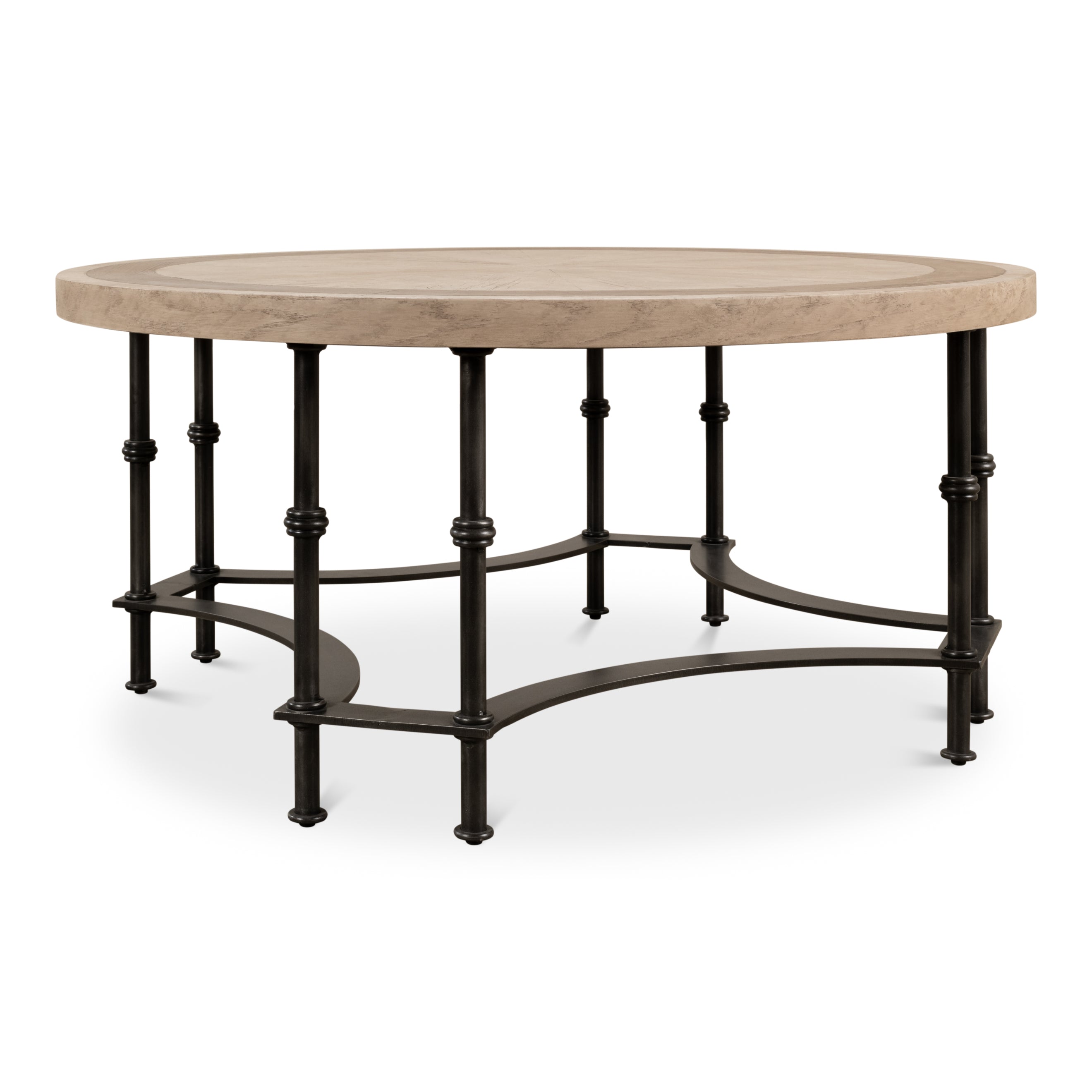 Chisholm Equestrian Cocktail Table - Grey