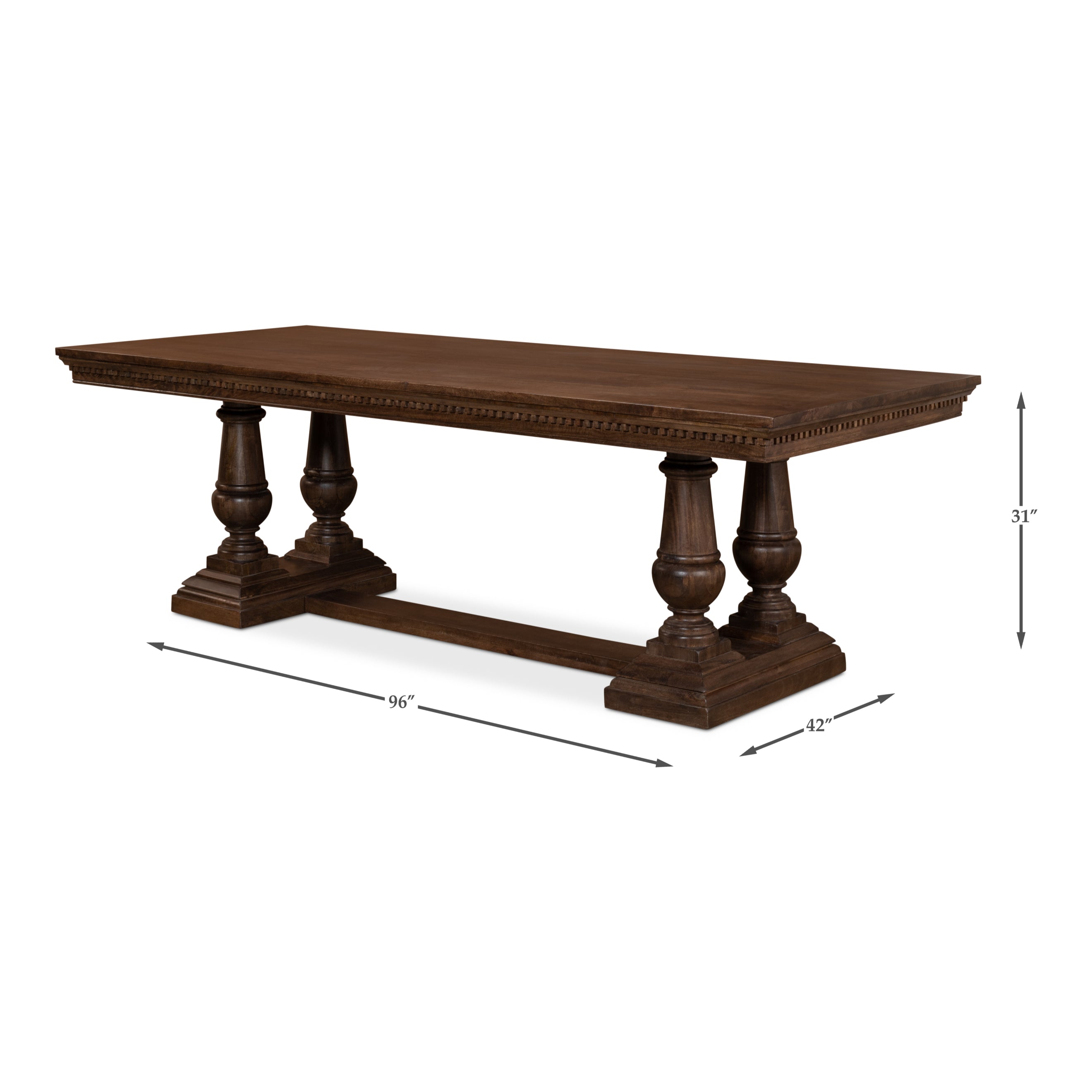 Joshua Pedestal Dining Table