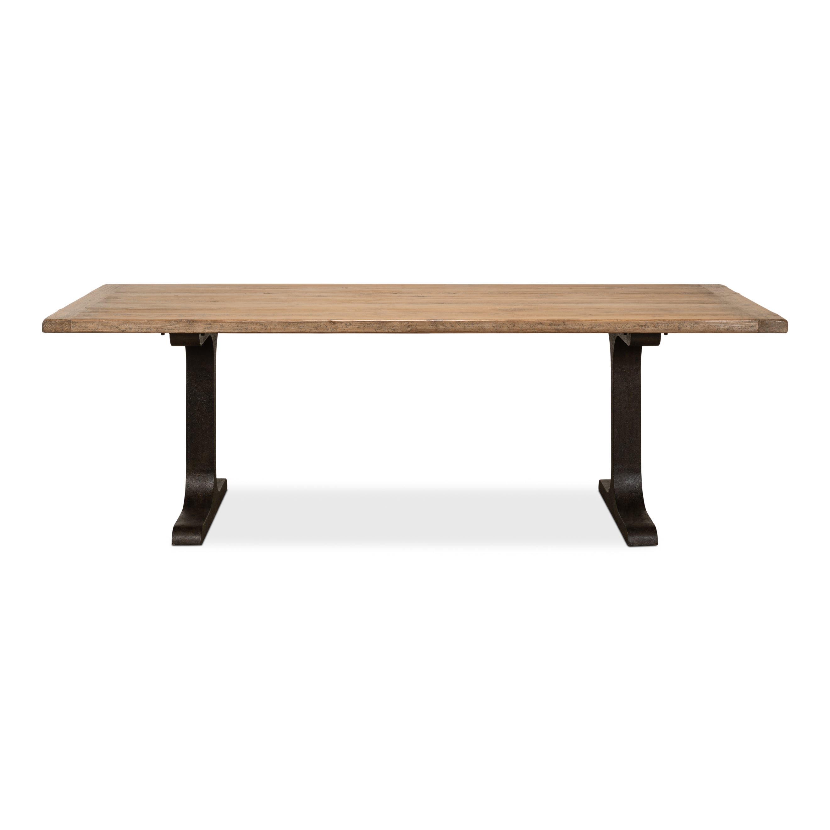 Decan Dining Table with Iron Base