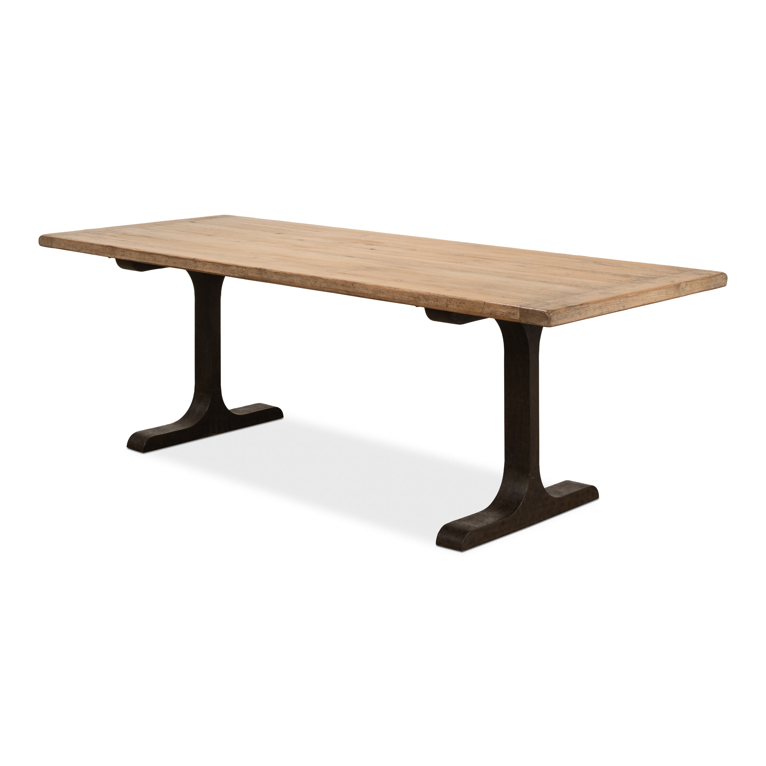 Decan Dining Table with Iron Base