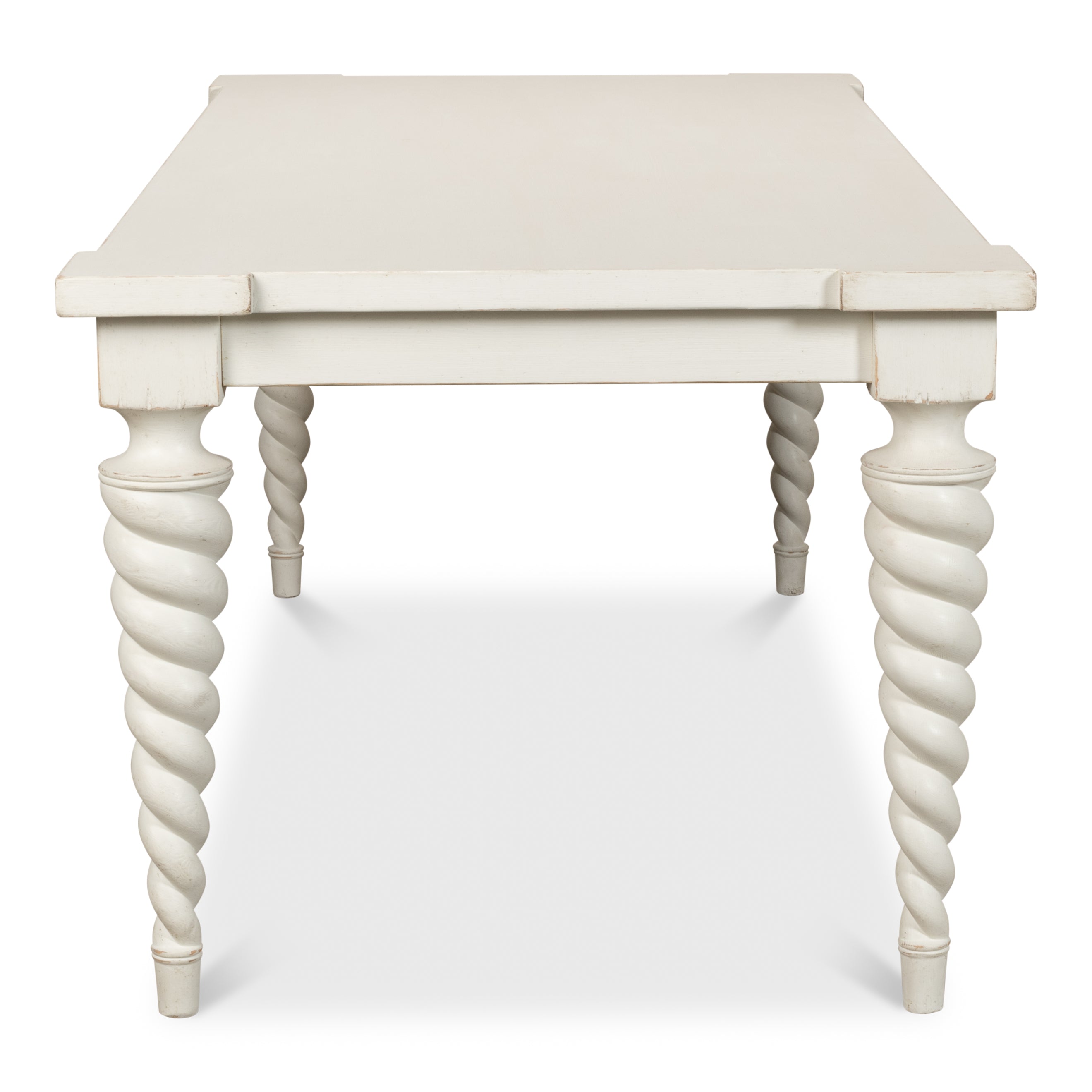 Teagan Dining Table - Antique White