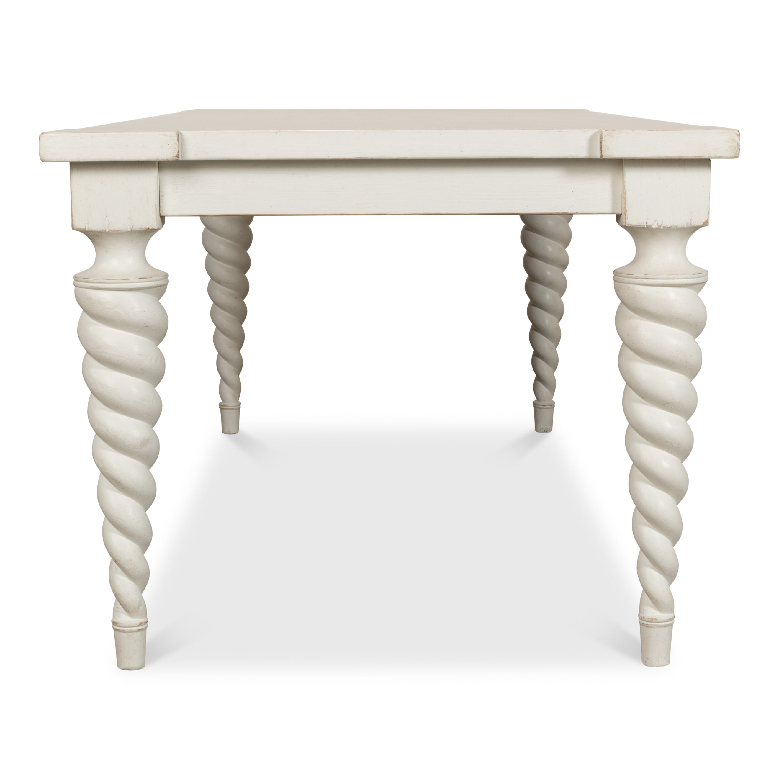 Teagan Dining Table - Antique White