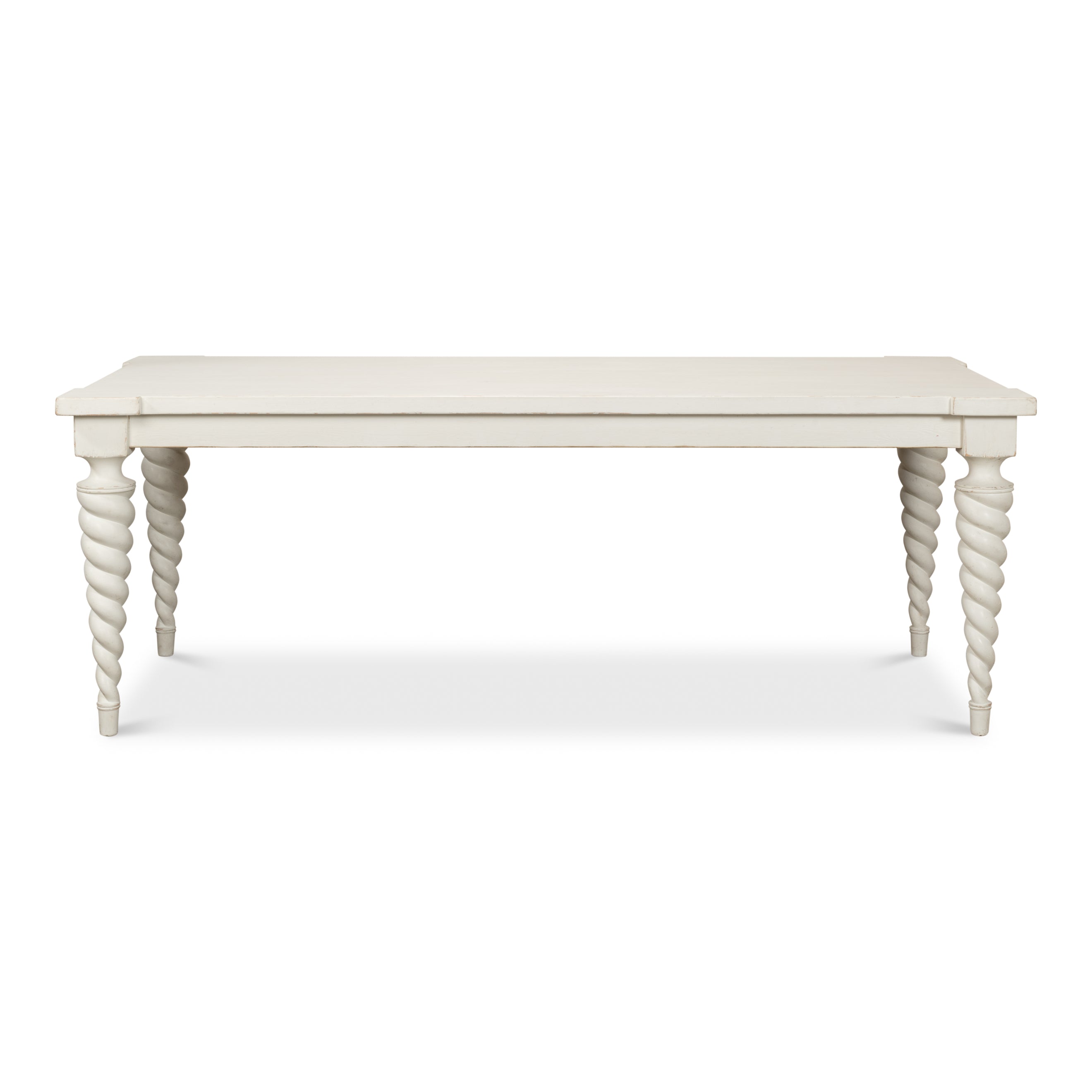 Teagan Dining Table - Antique White
