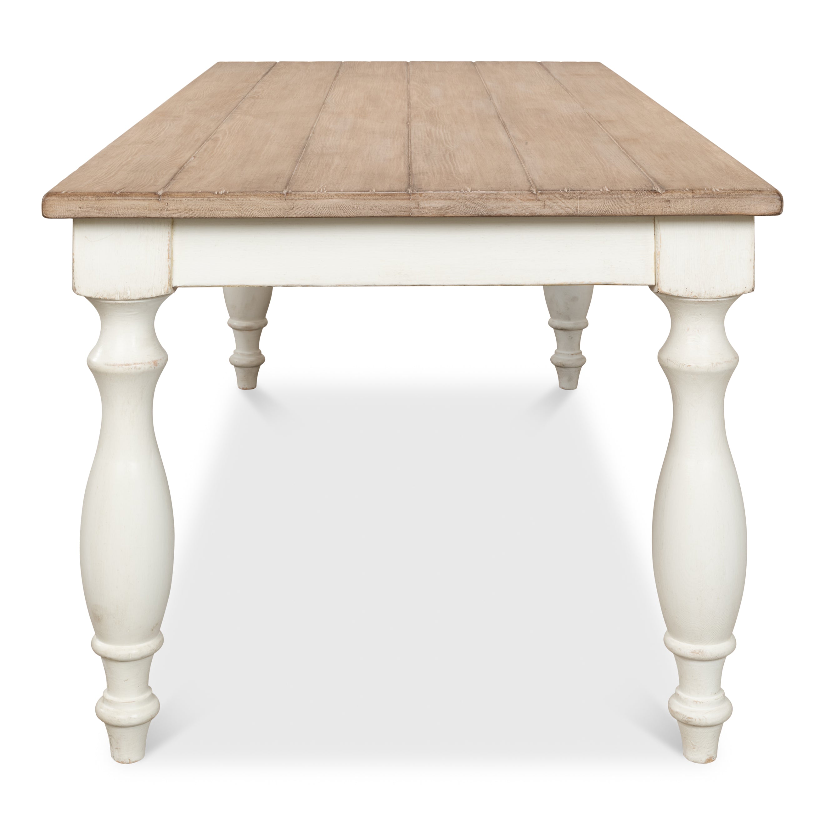 Brie Dining Table - Antique White