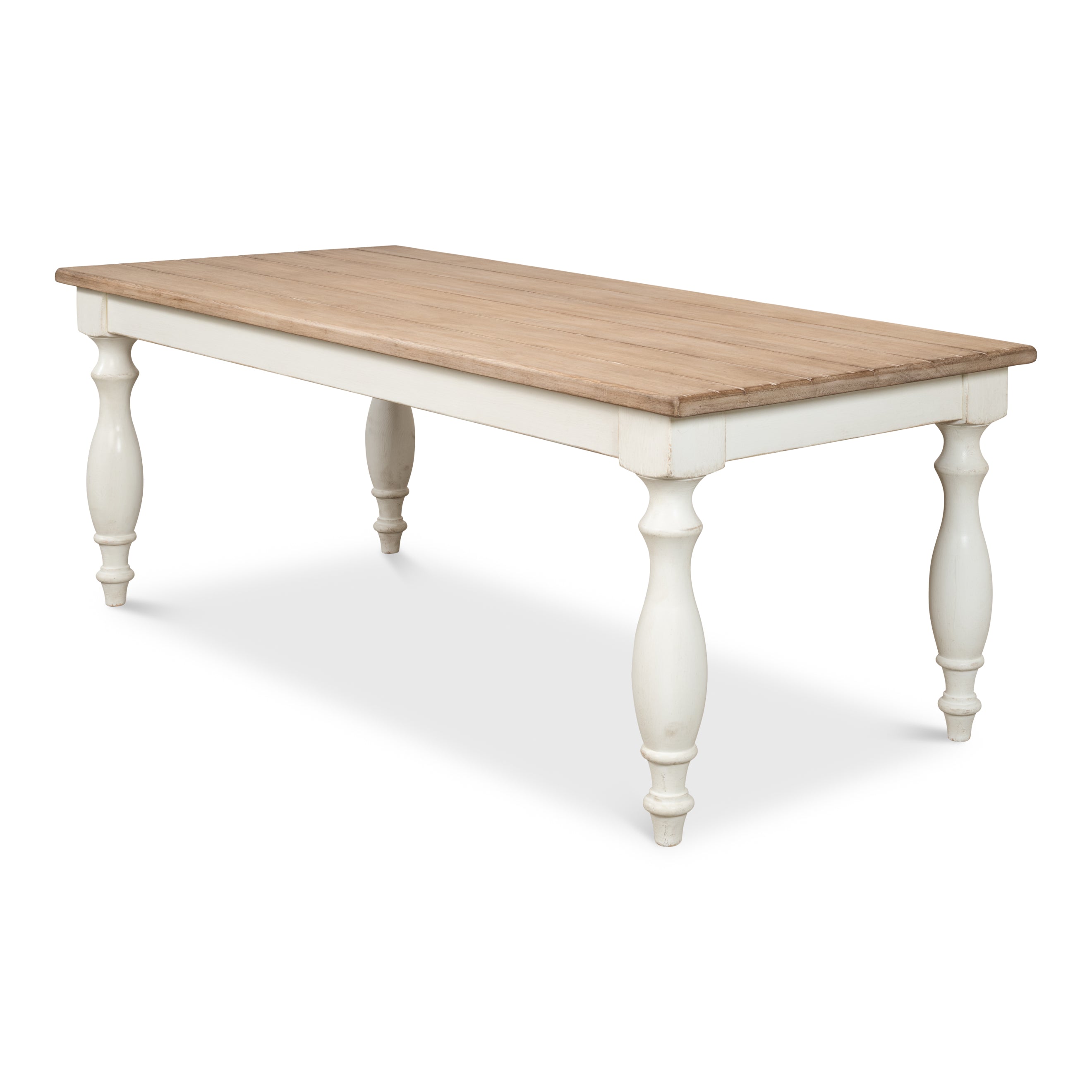 Brie Dining Table - Antique White