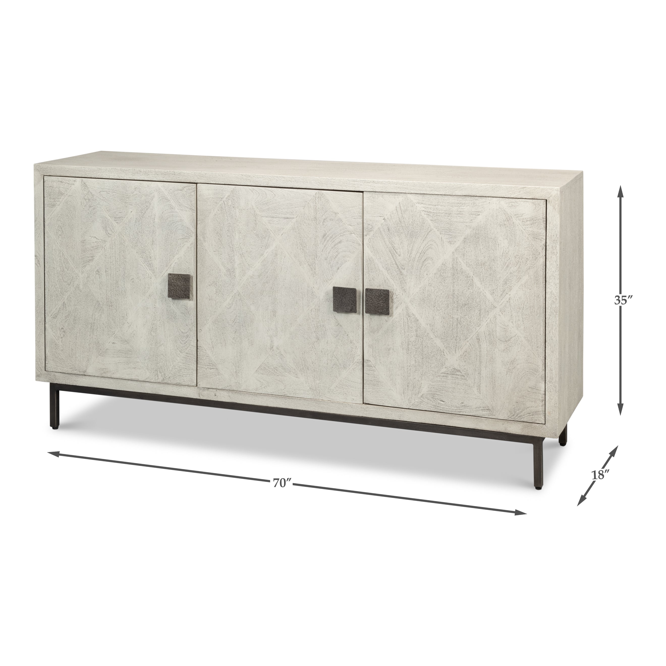 Bricka Three Door Sideboard