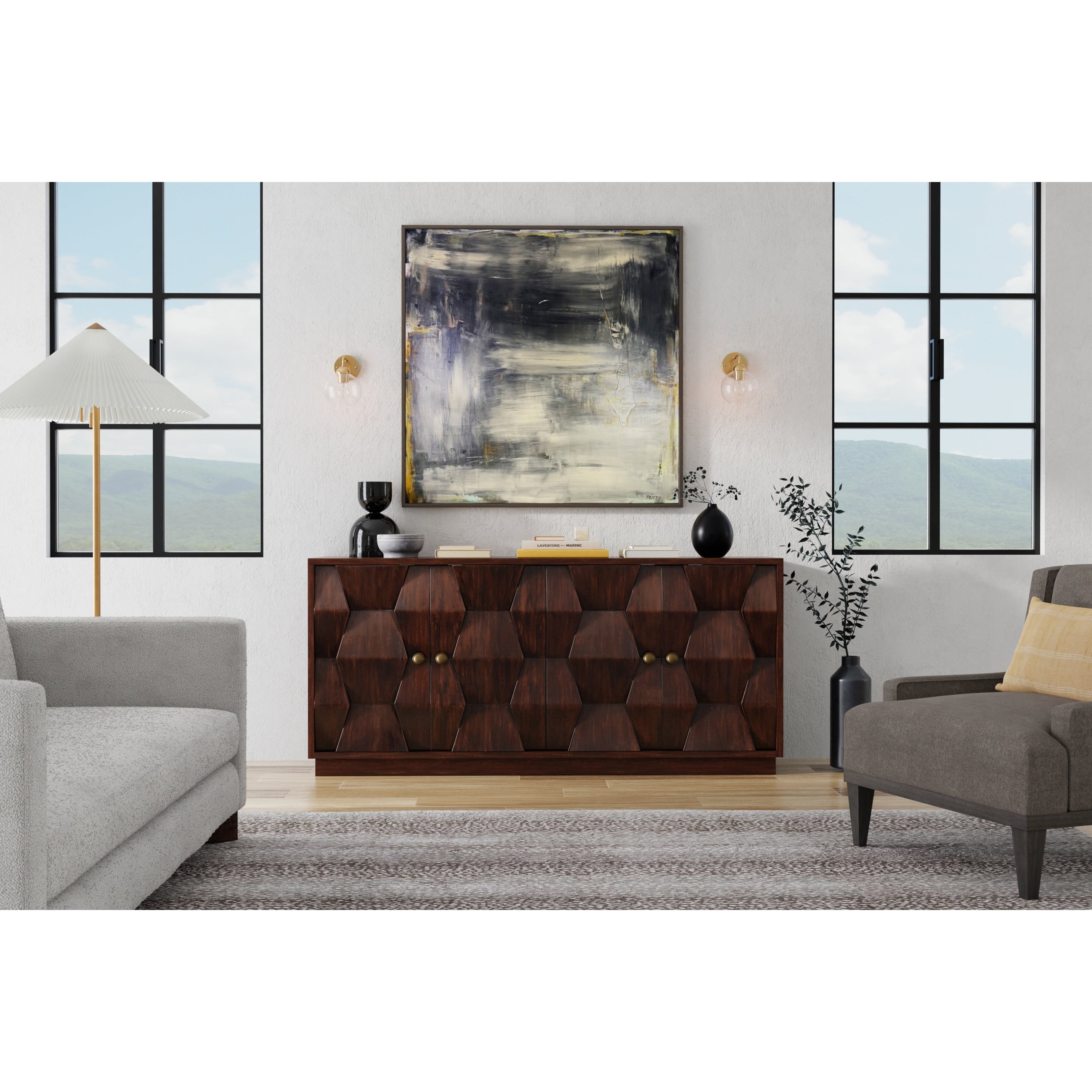 Preston Four Door Sideboard