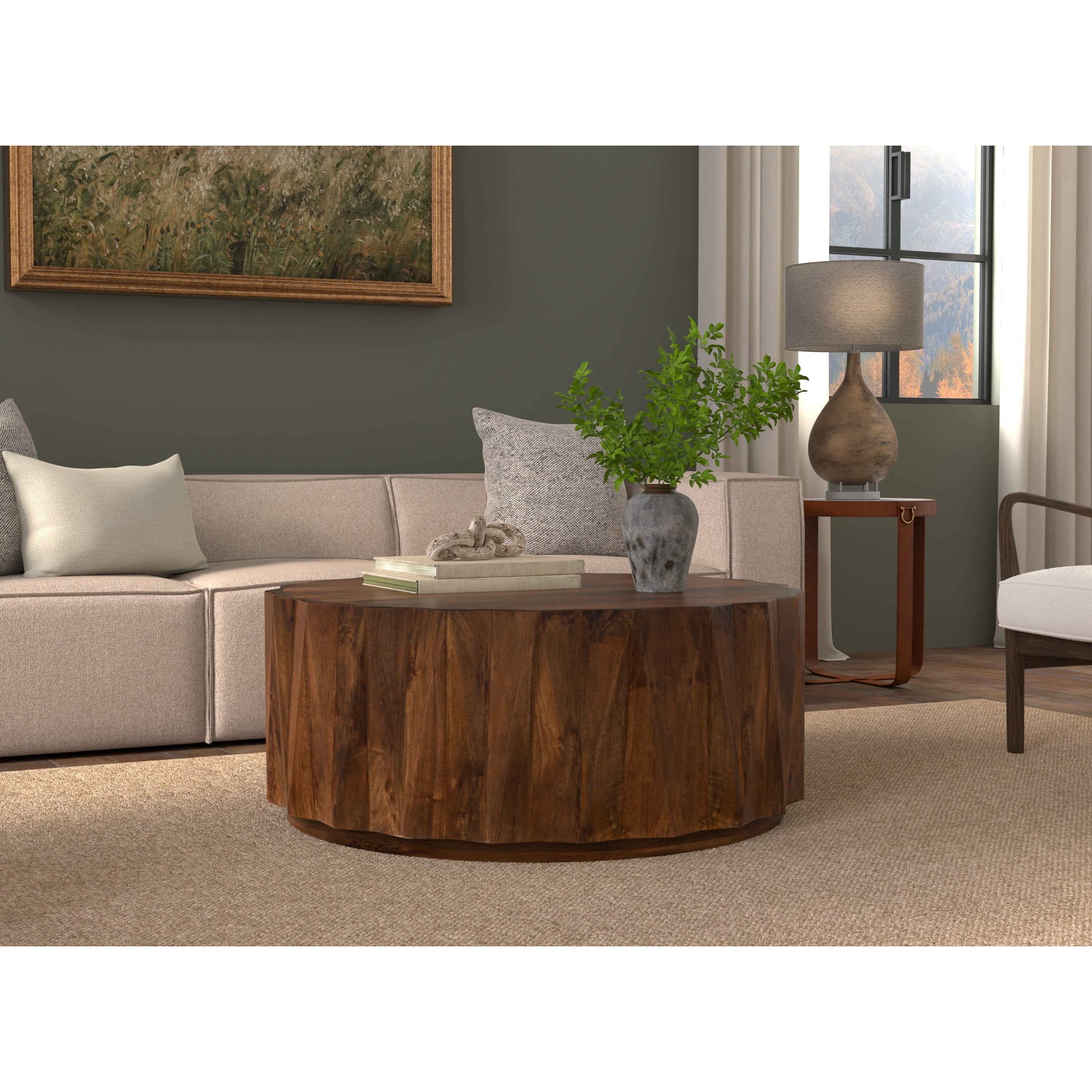 Denali Round Cocktail Table