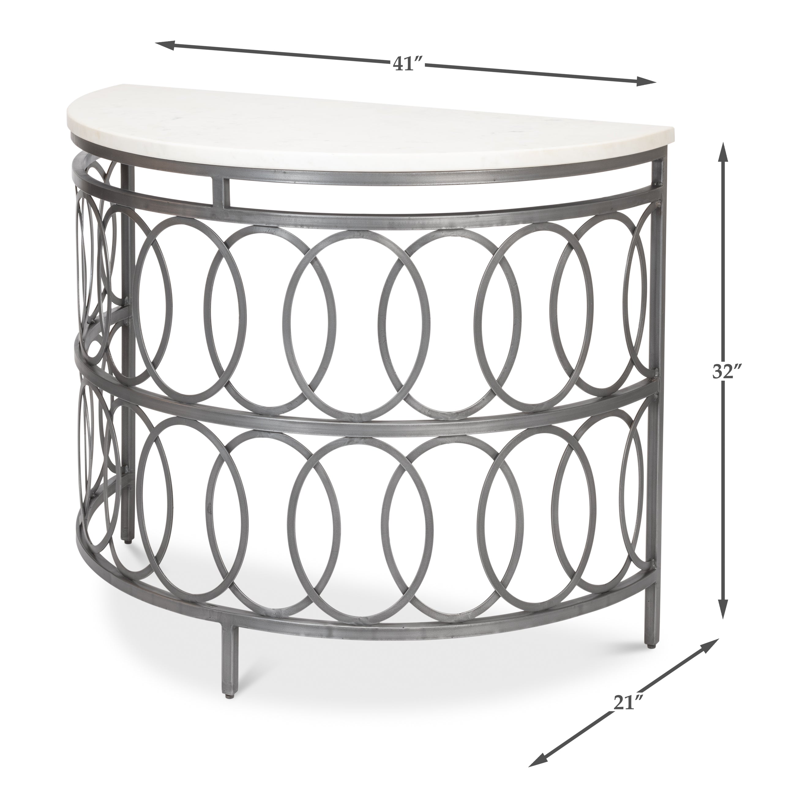 Olympia Demilune Table