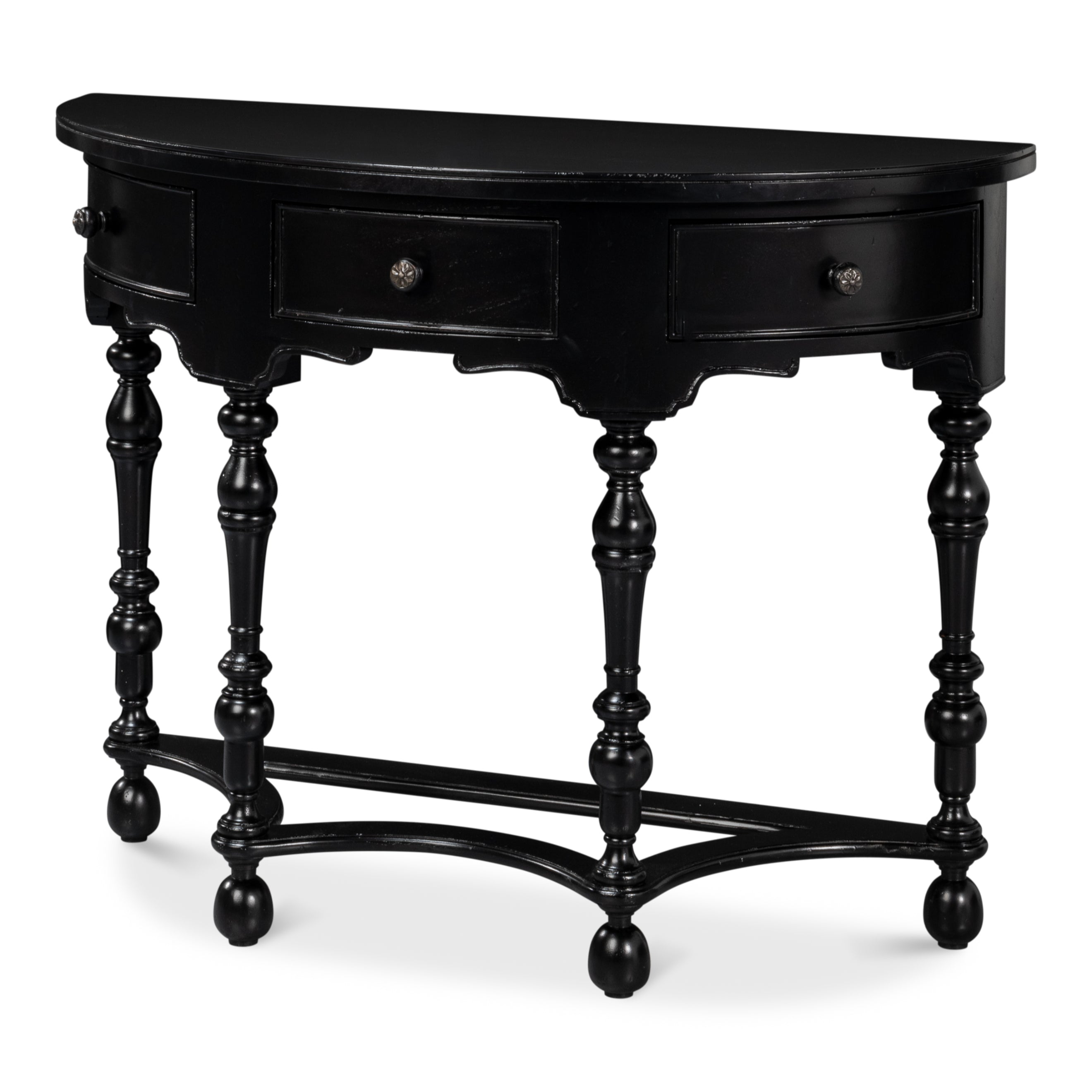 Abraham Half Round Console