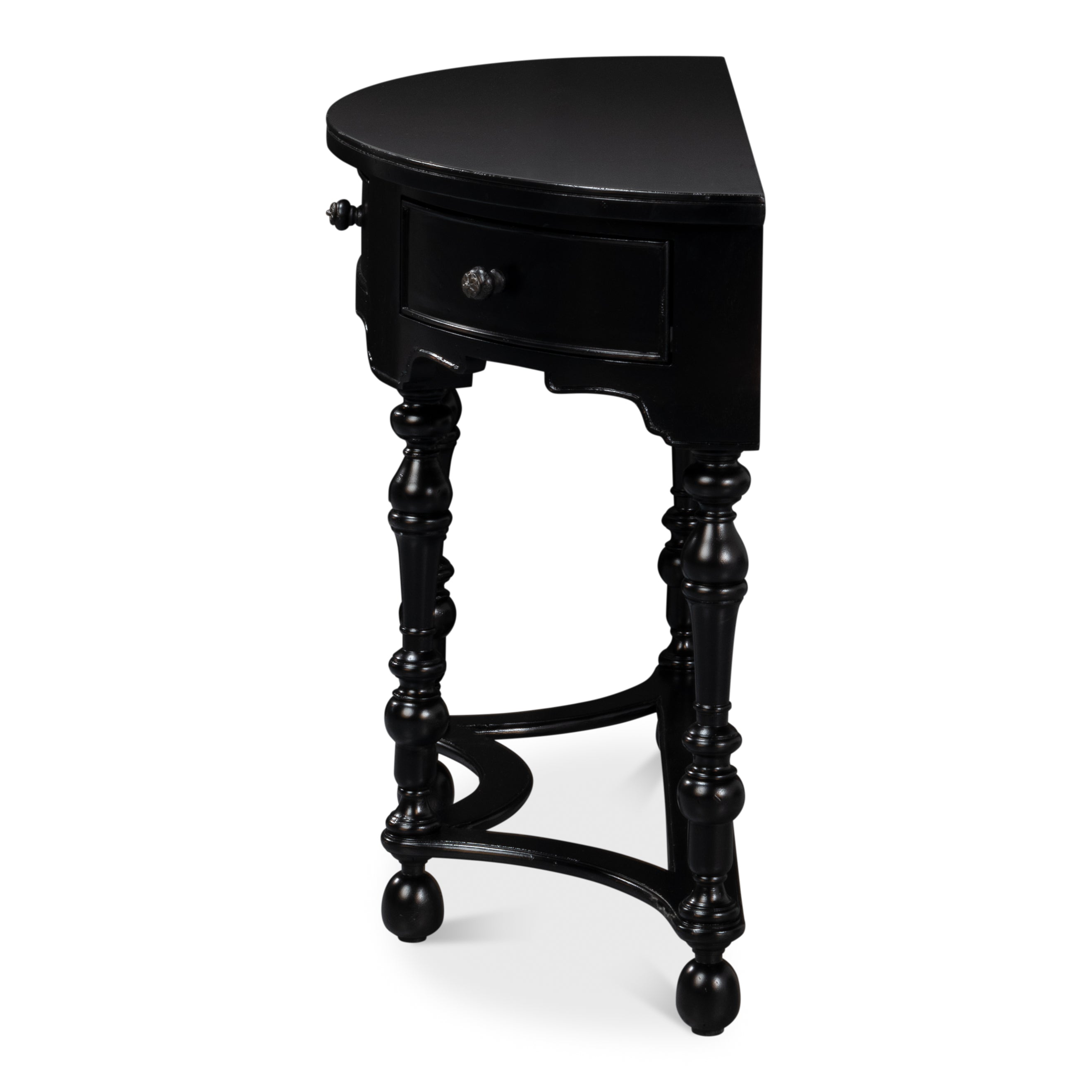 Abraham Half Round Console