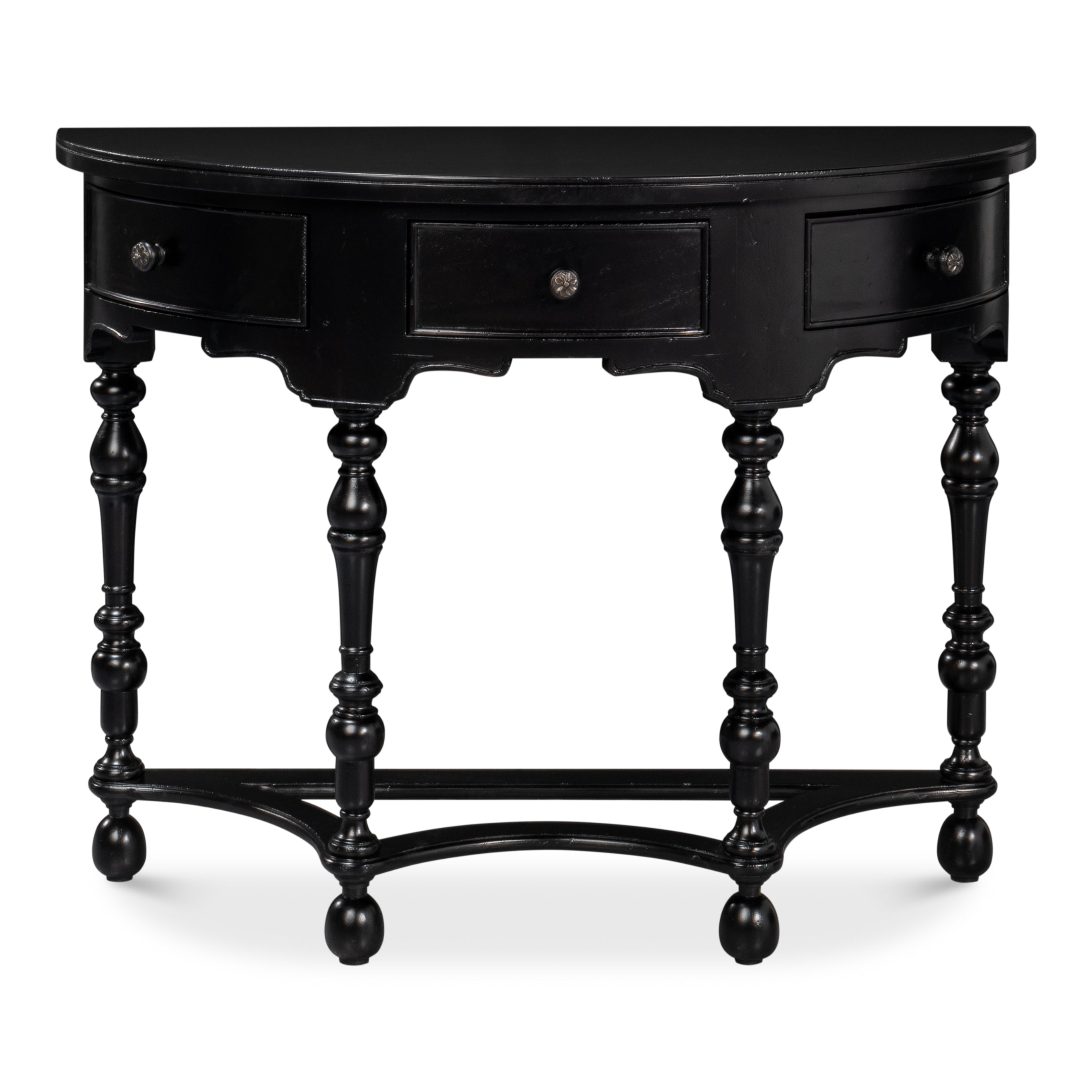 Abraham Half Round Console
