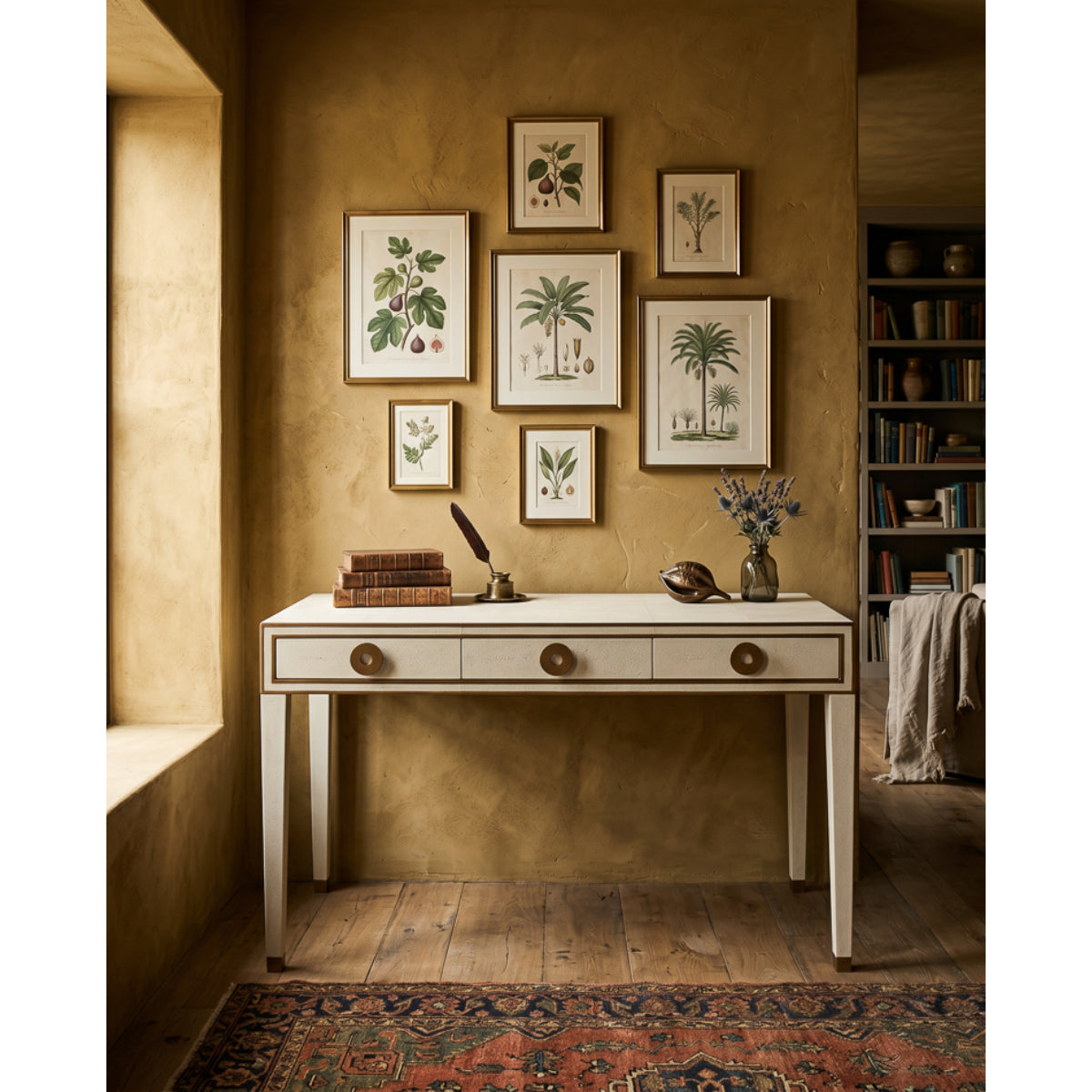 Gabriella Shagreen Desk Table