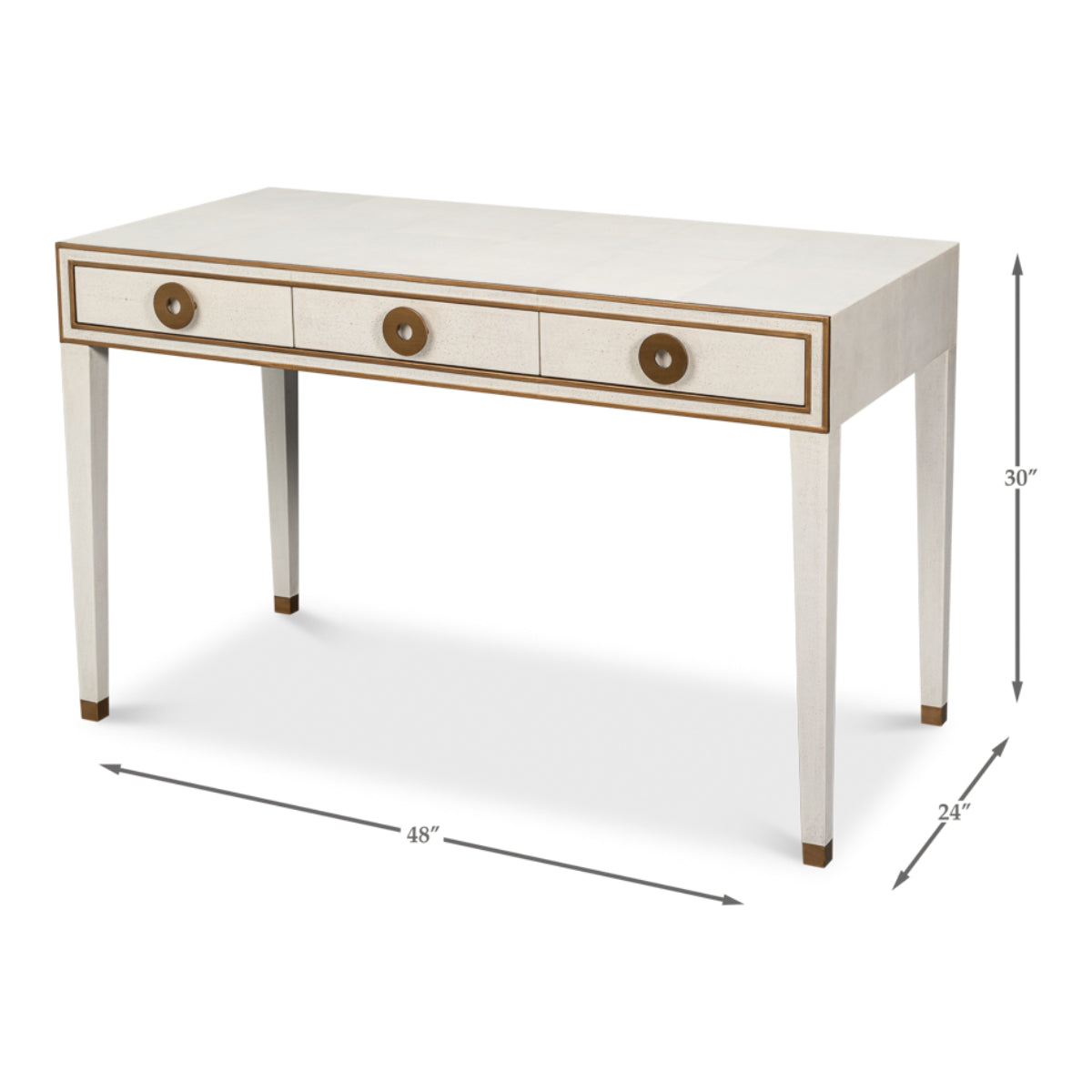 Gabriella Shagreen Desk Table