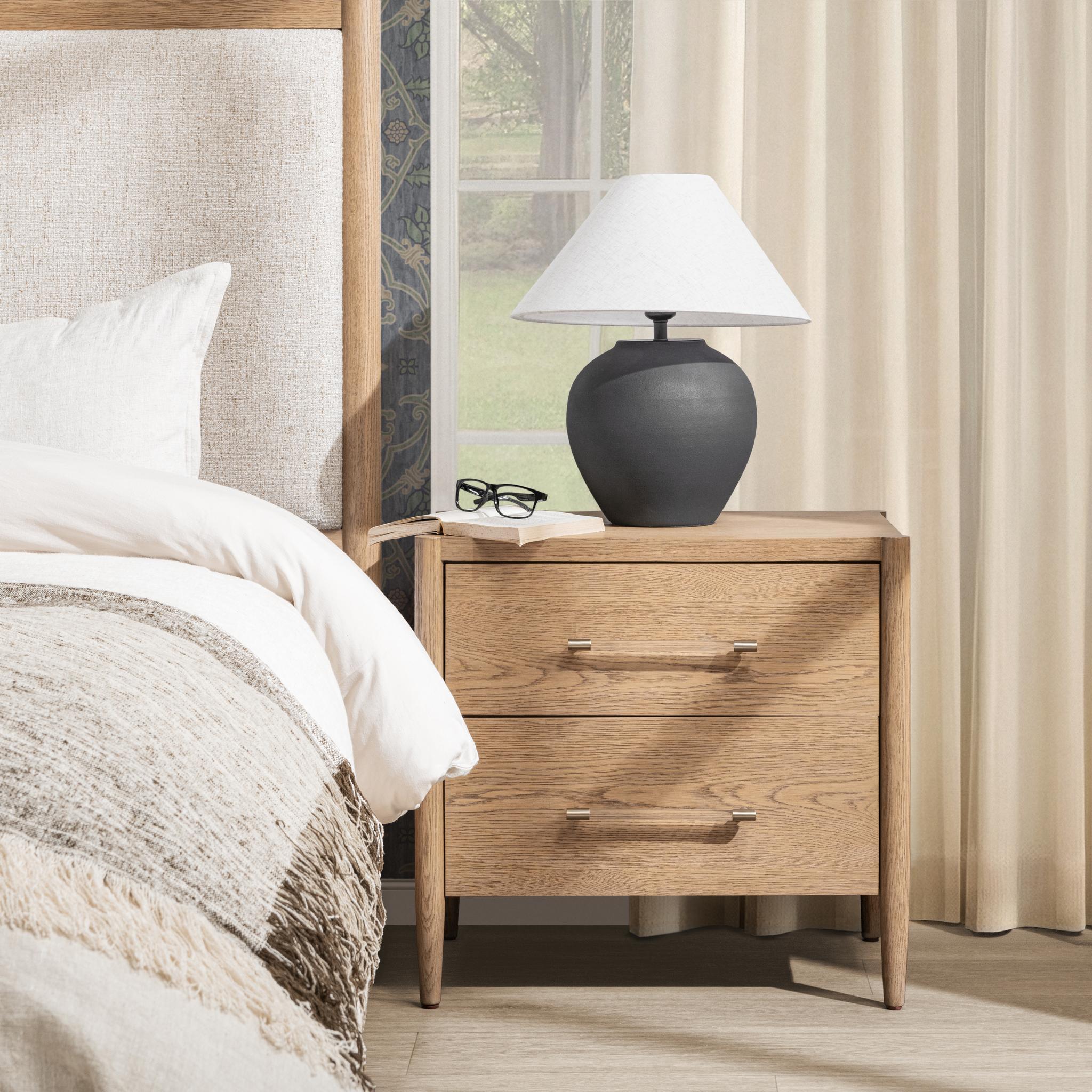 Alisen 2 Drawer Nightstand - Napa Grove