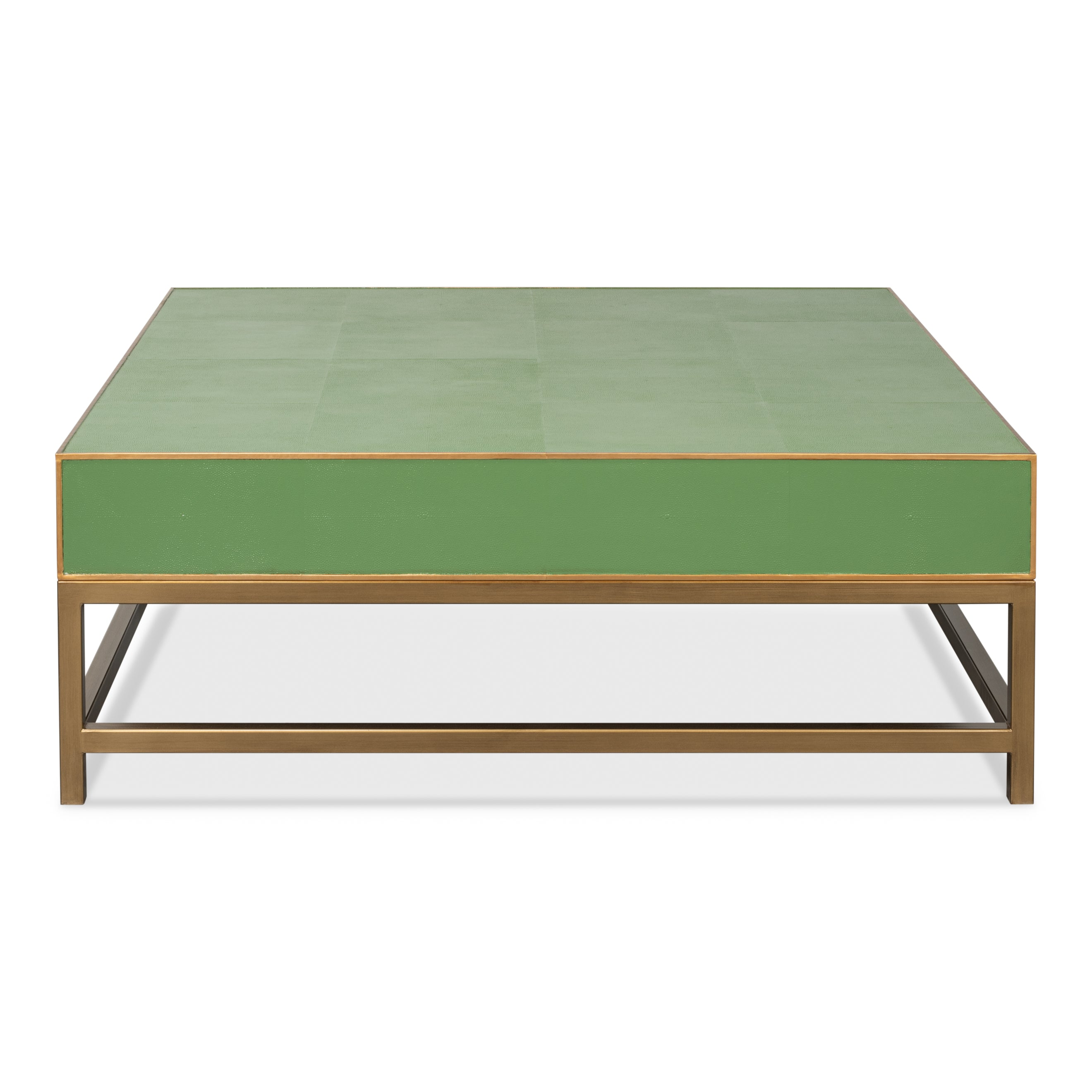 Gideon Shagreen Square Coffee Table