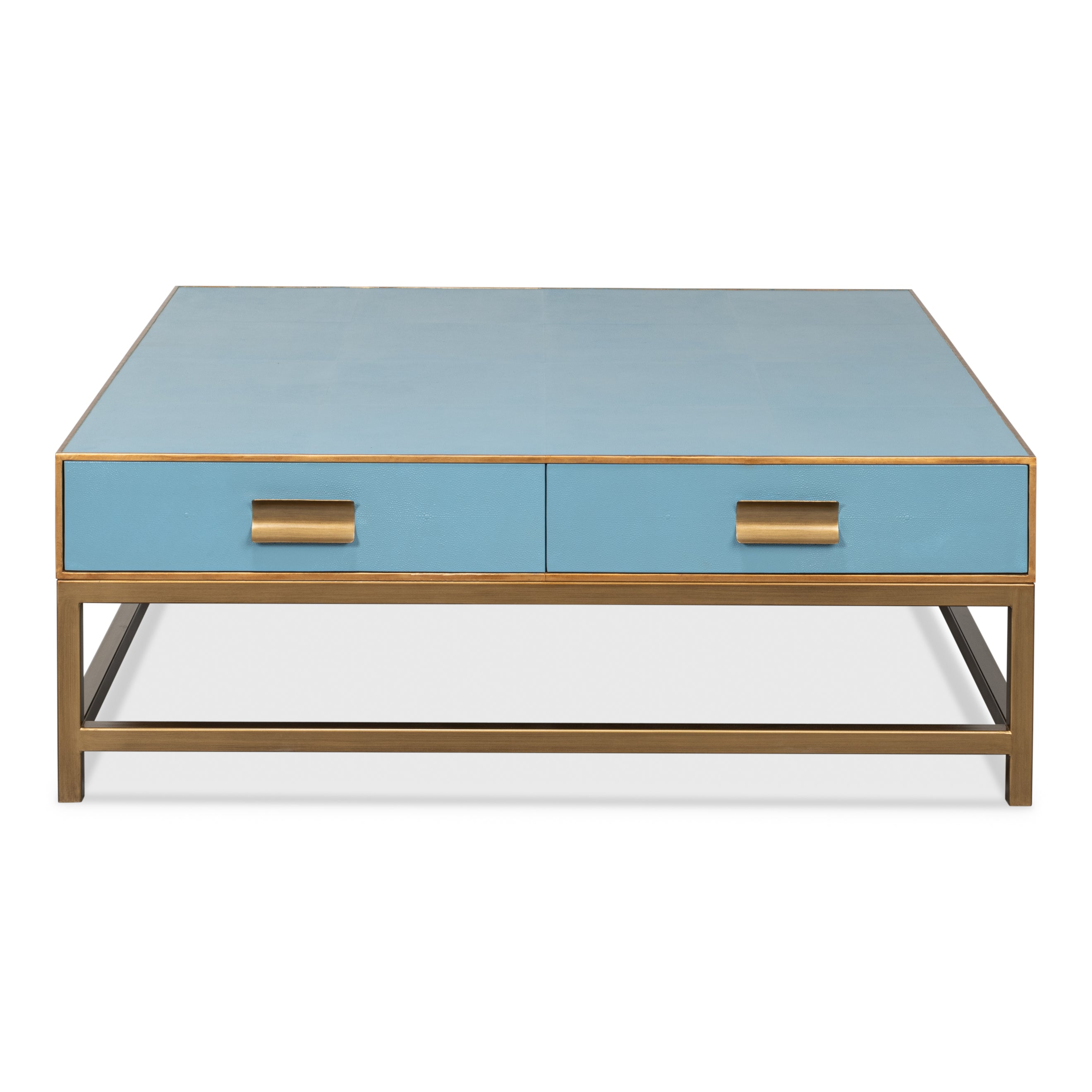 Gideon Shagreen Square Coffee Table