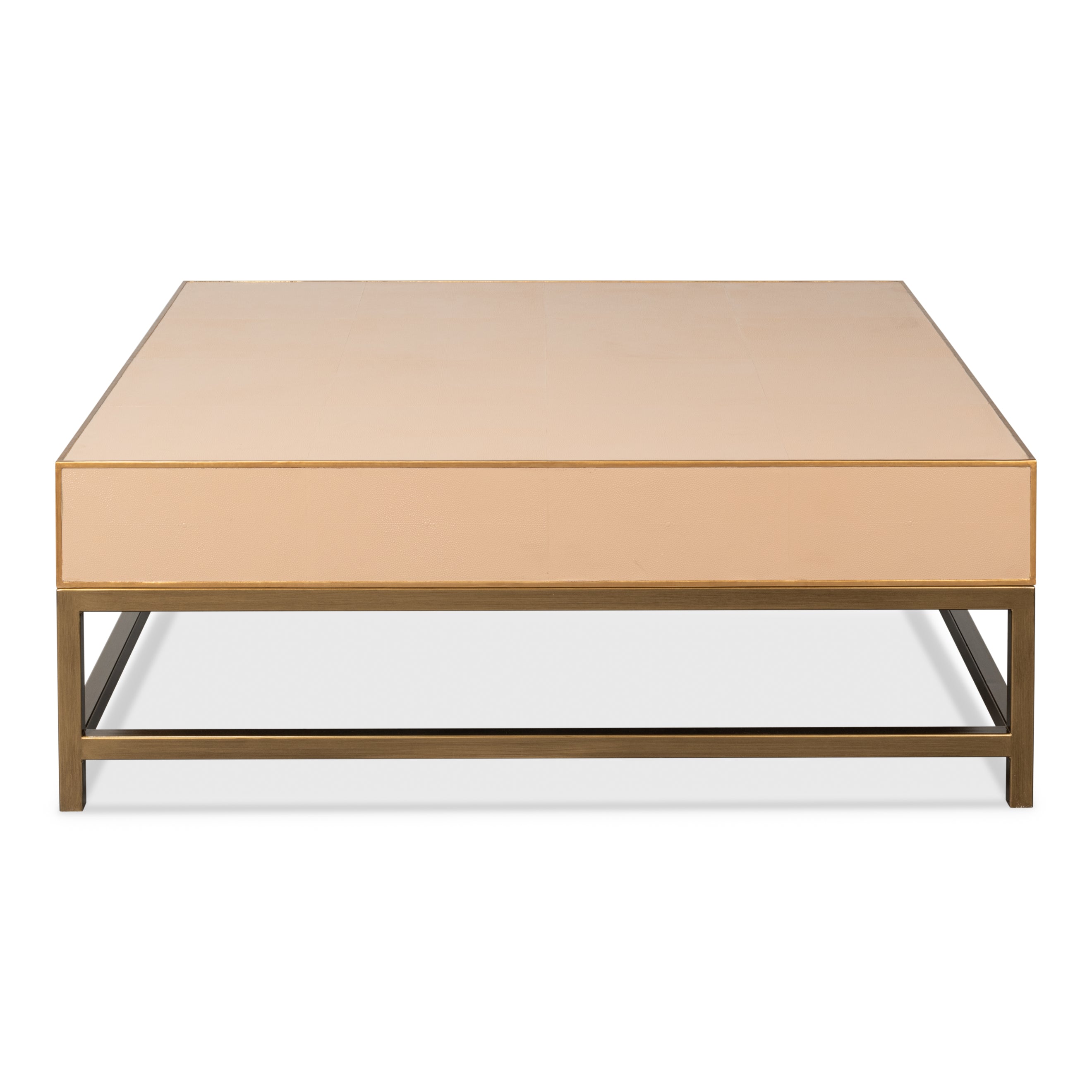 Gideon Shagreen Square Coffee Table