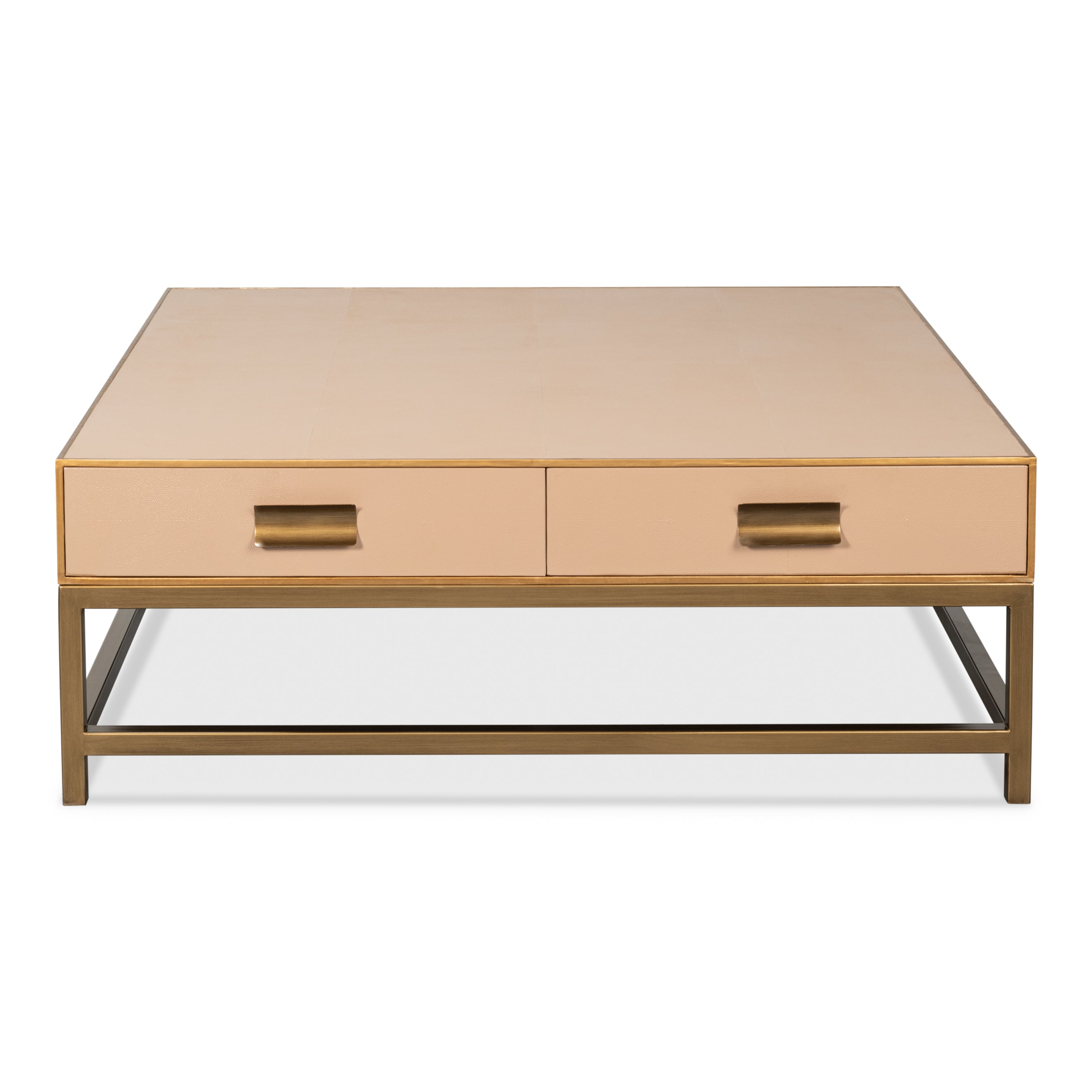 Gideon Shagreen Square Coffee Table