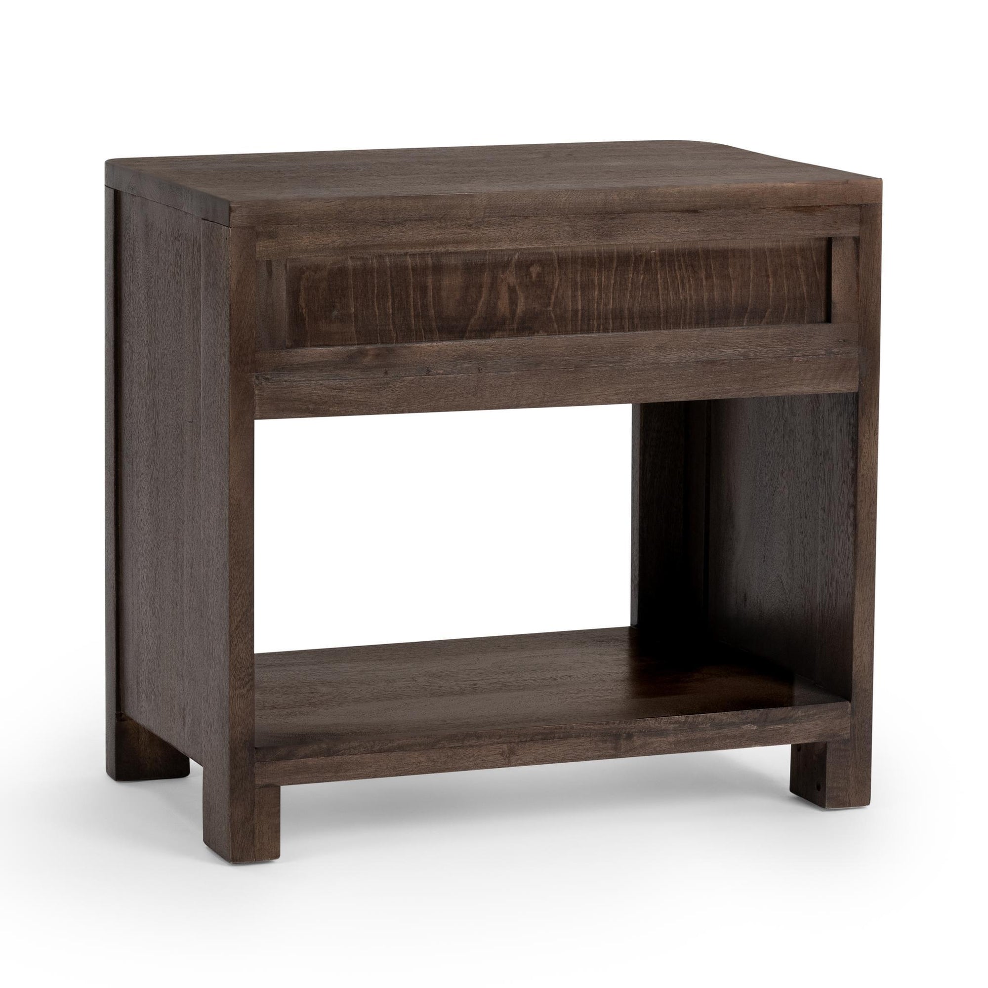 Baylee 1 Drawer Nightstand - Cocoa Brown