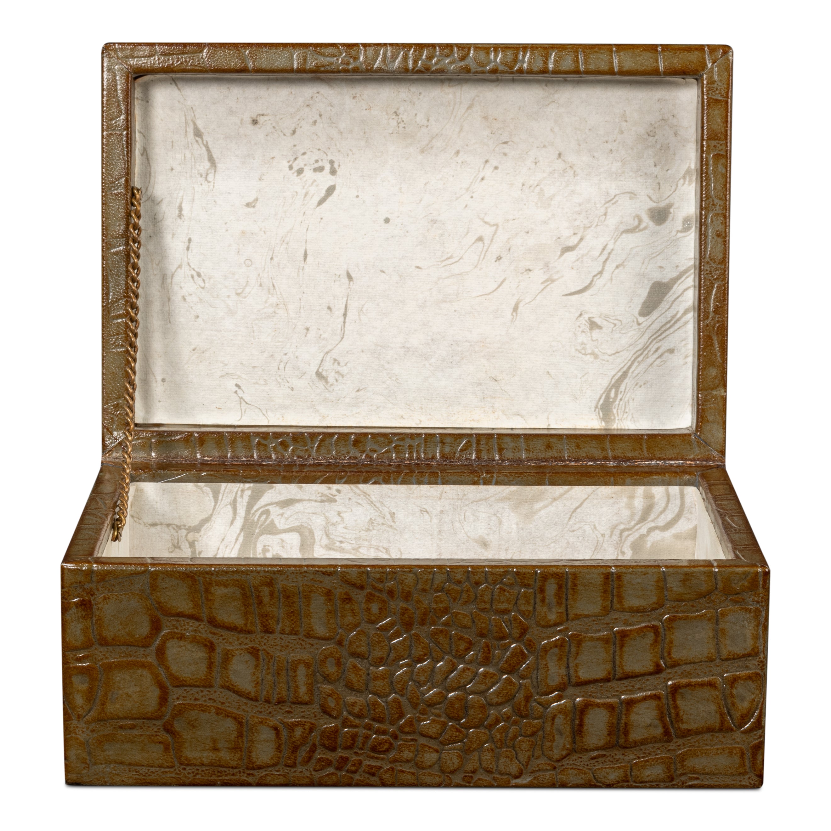 Candece Leather Box - Set of 2