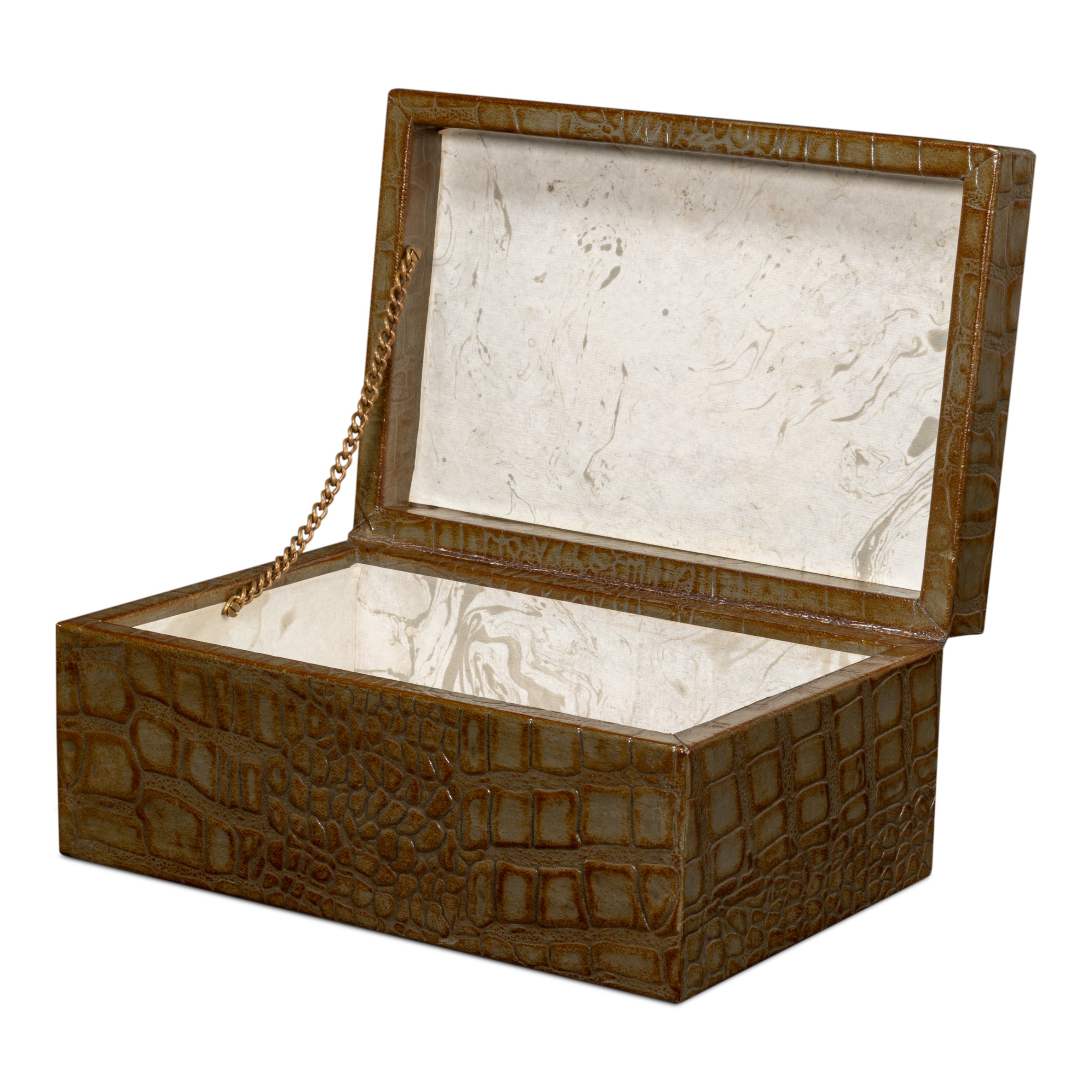 Candece Leather Box - Set of 2